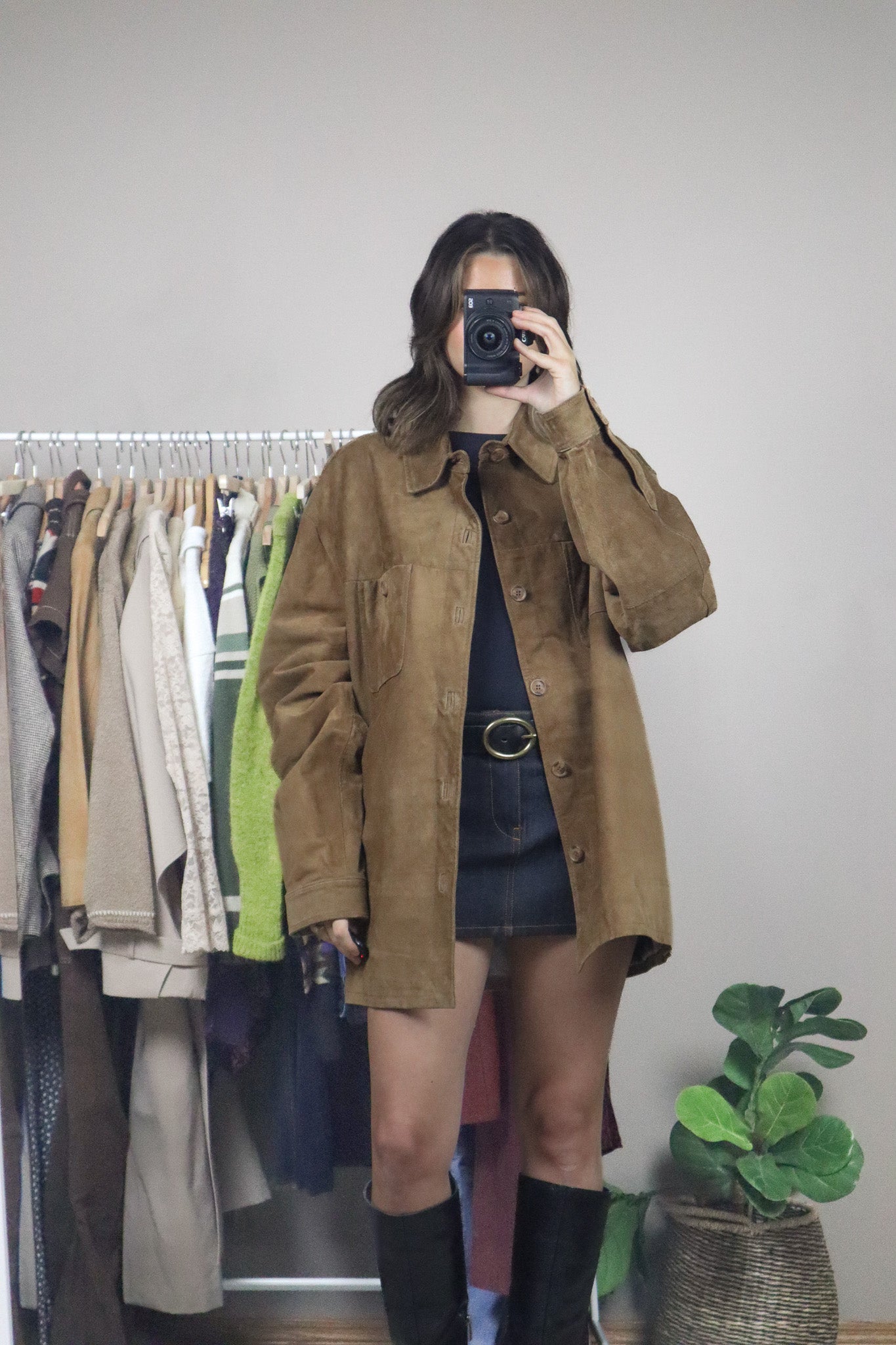 Made in Canada x Vintage x Suede Jacket (L/XL)