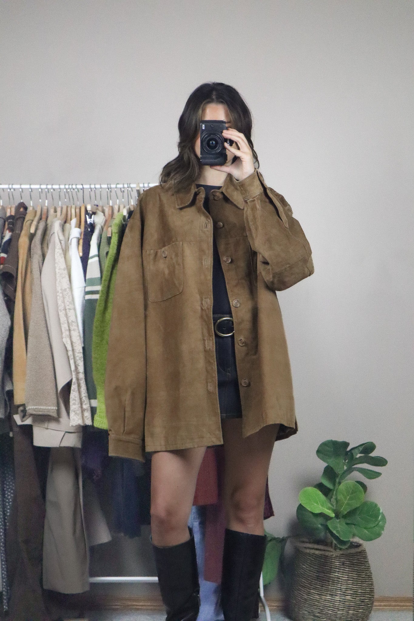 Made in Canada x Vintage x Suede Jacket (L/XL)