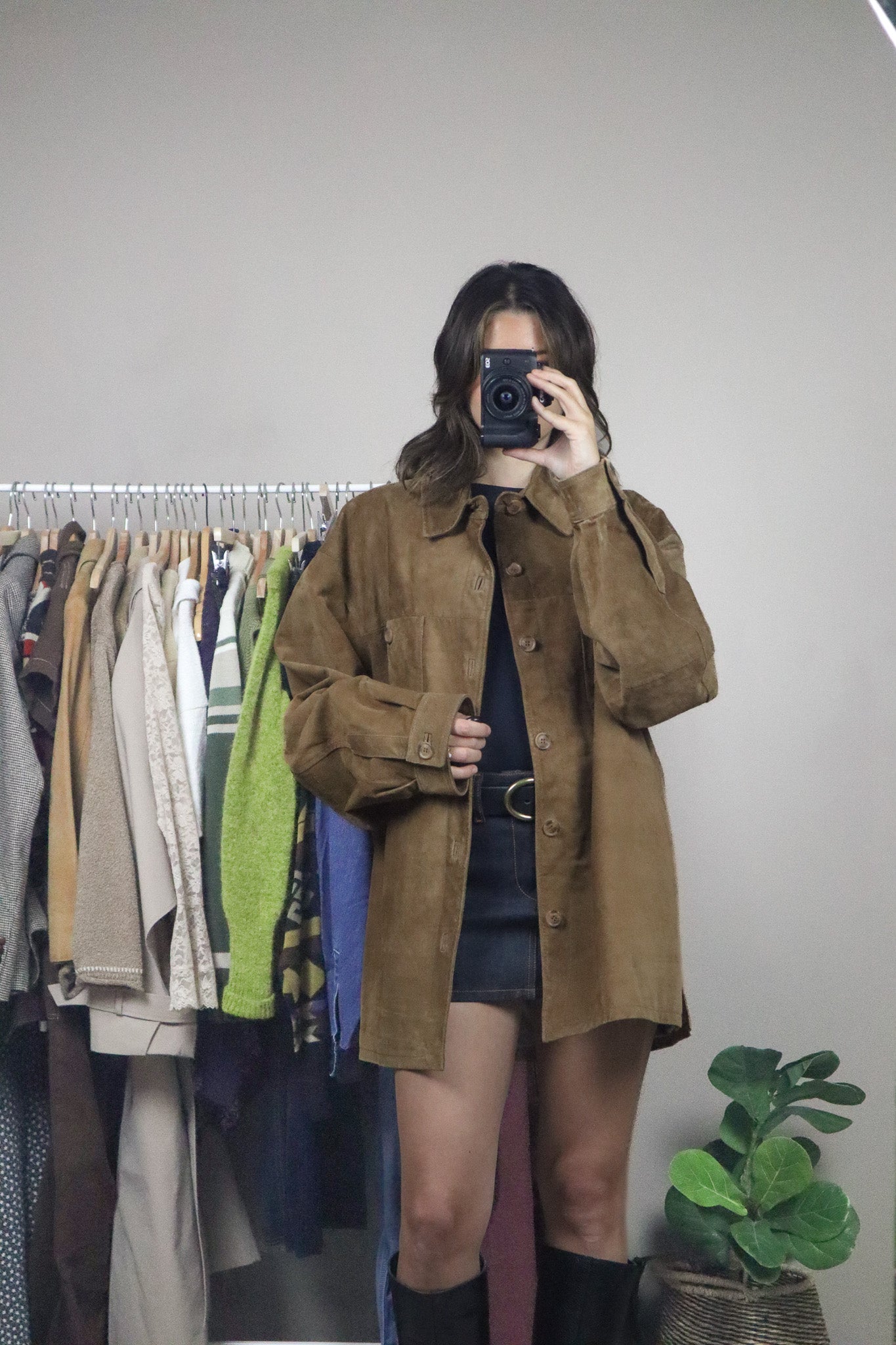 Made in Canada x Vintage x Suede Jacket (L/XL)