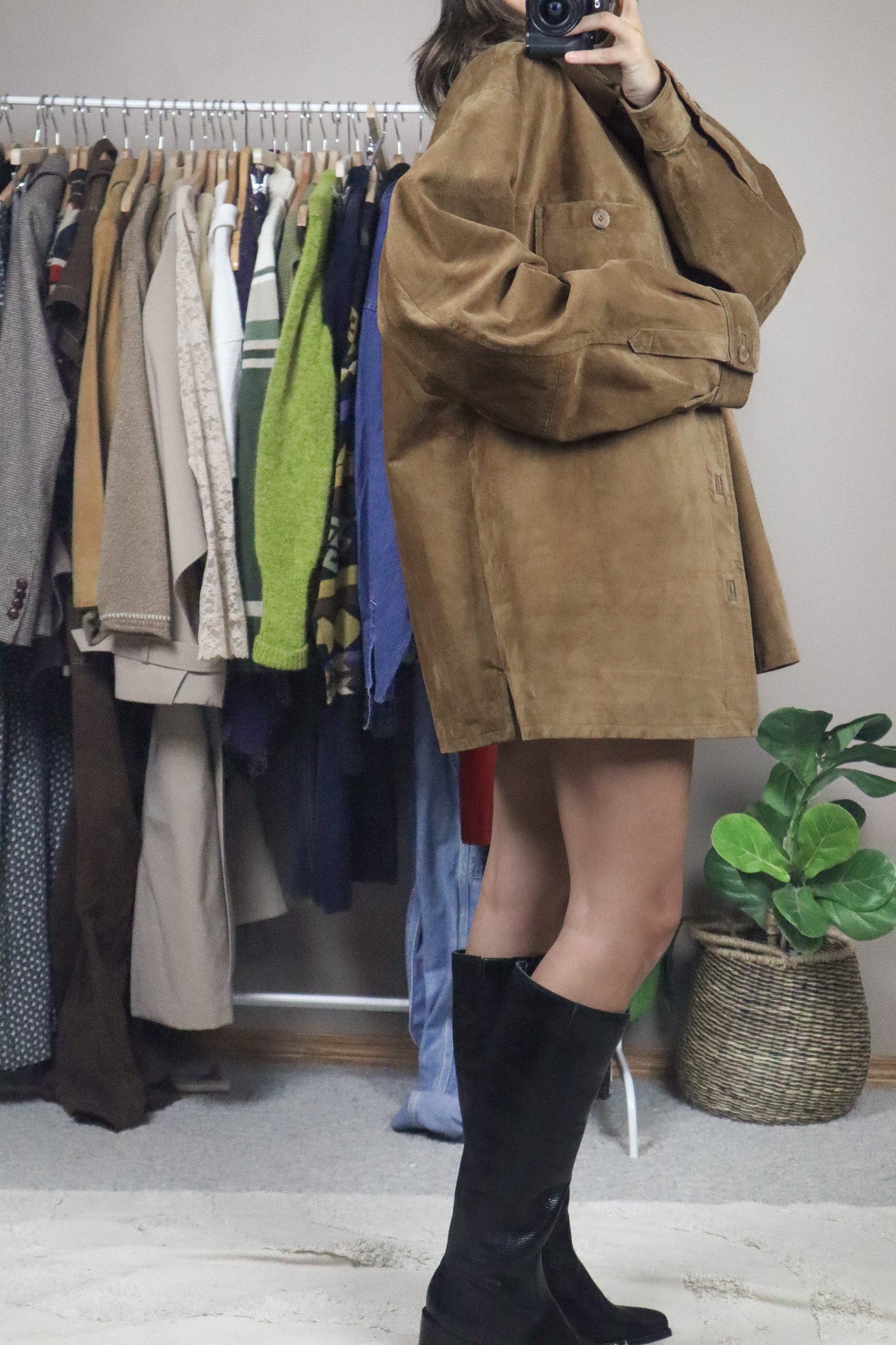 Made in Canada x Vintage x Suede Jacket (L/XL)