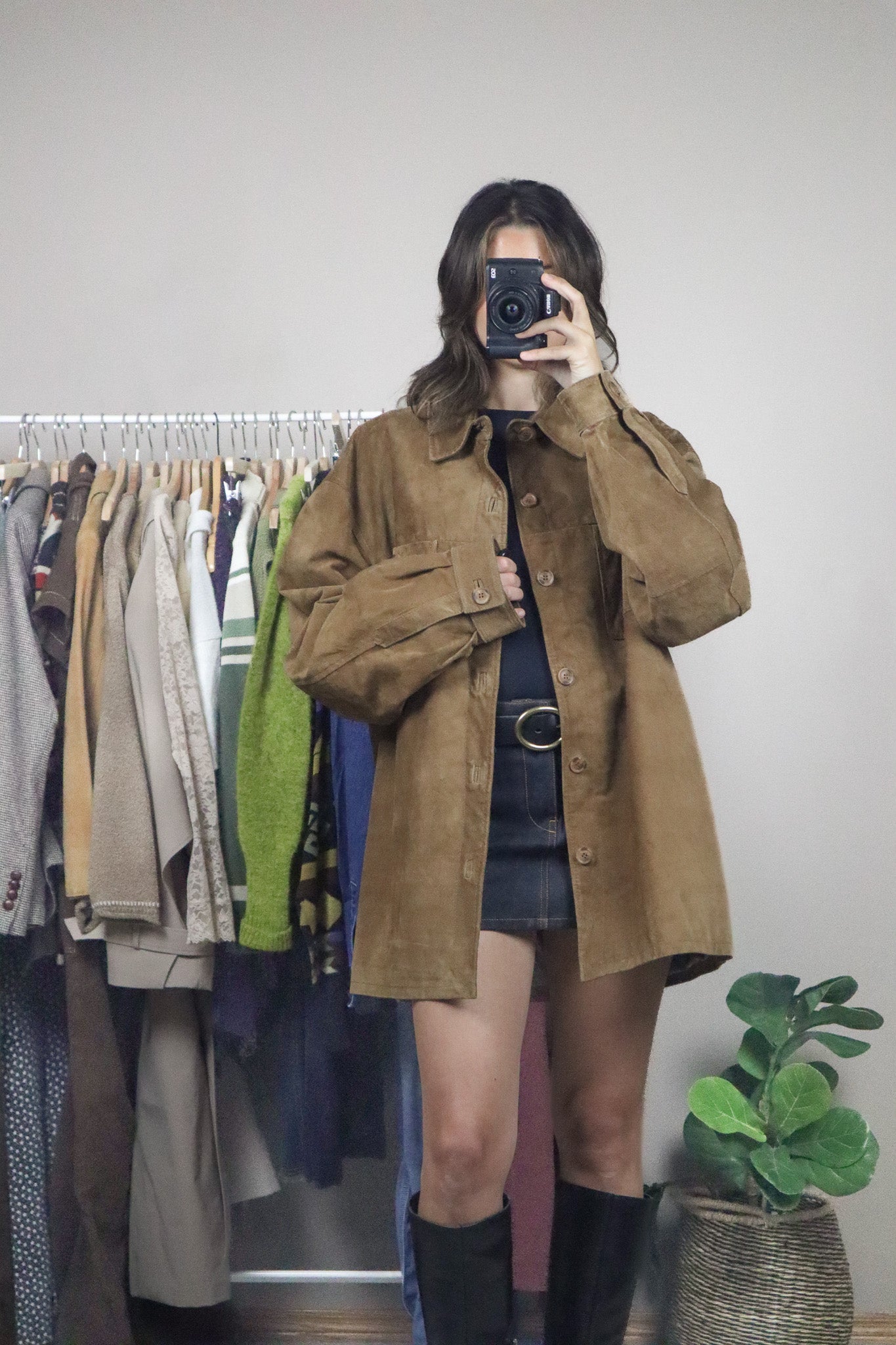 Made in Canada x Vintage x Suede Jacket (L/XL)