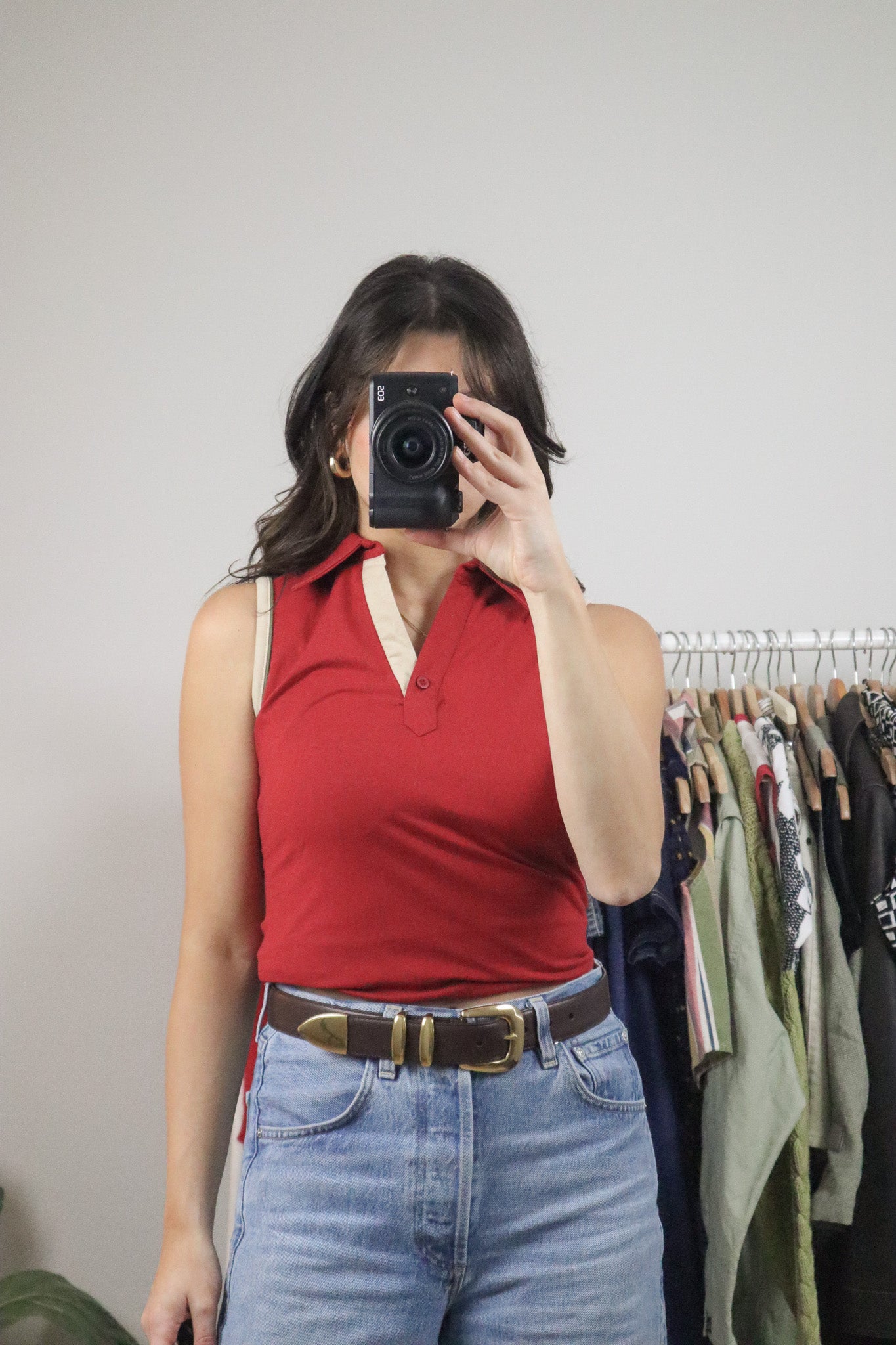 Deadstock x Vintage x Collared Tank (S)