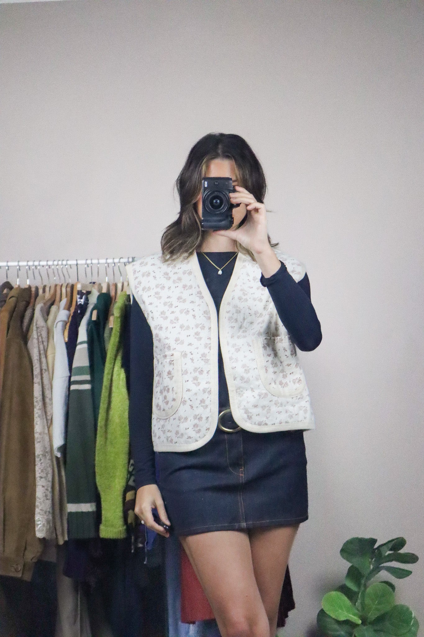 Modern x Floral Vest (M/L)