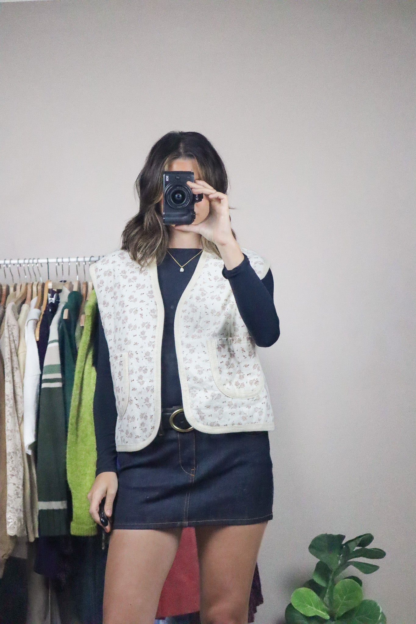 Modern x Floral Vest (M/L)