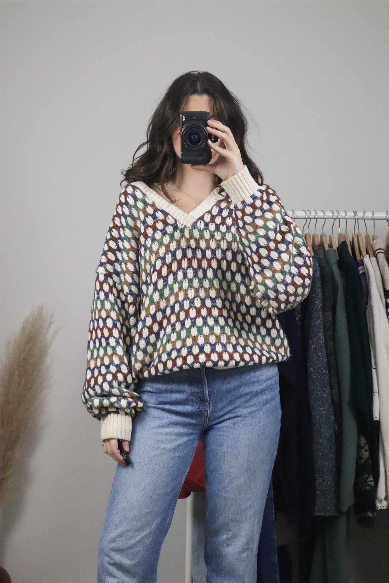 Made in USA x Vintage x Textured Knit (XL)