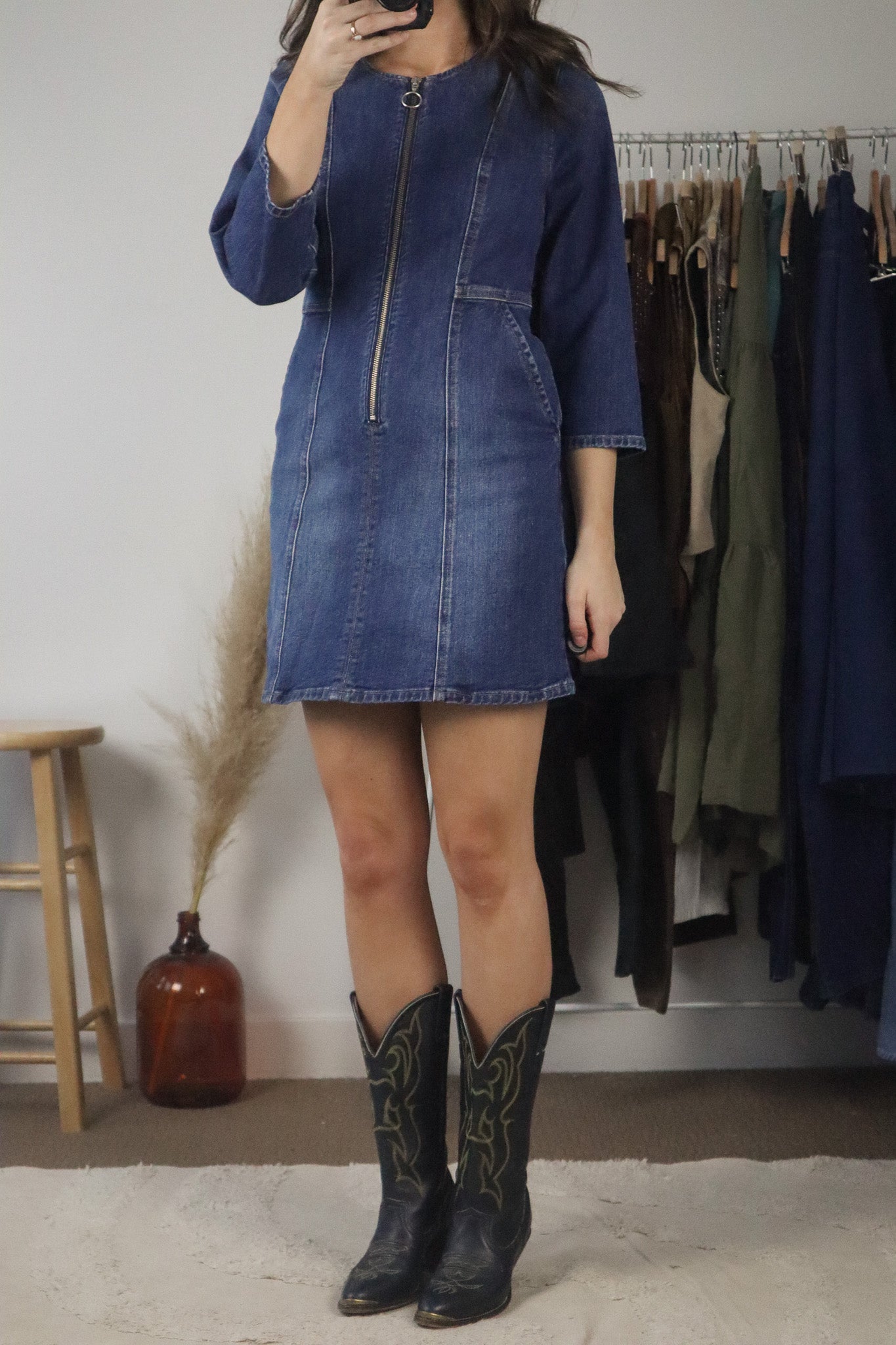 Denim Forum x Dress (XS/S)