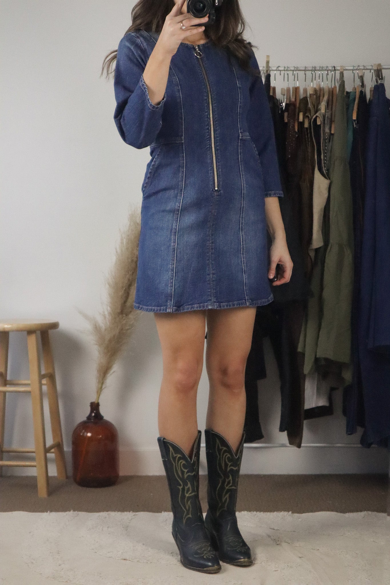 Denim Forum x Dress (XS/S)
