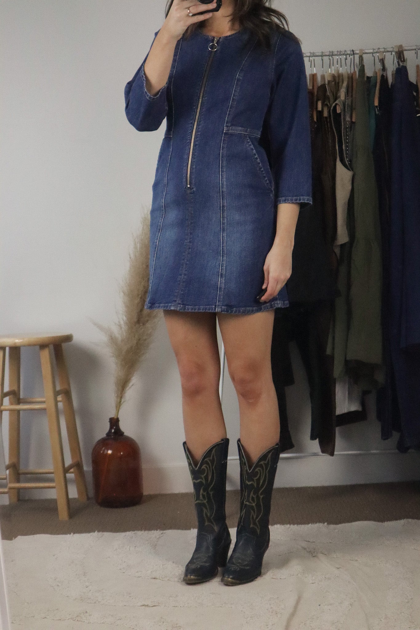 Denim Forum x Dress (XS/S)