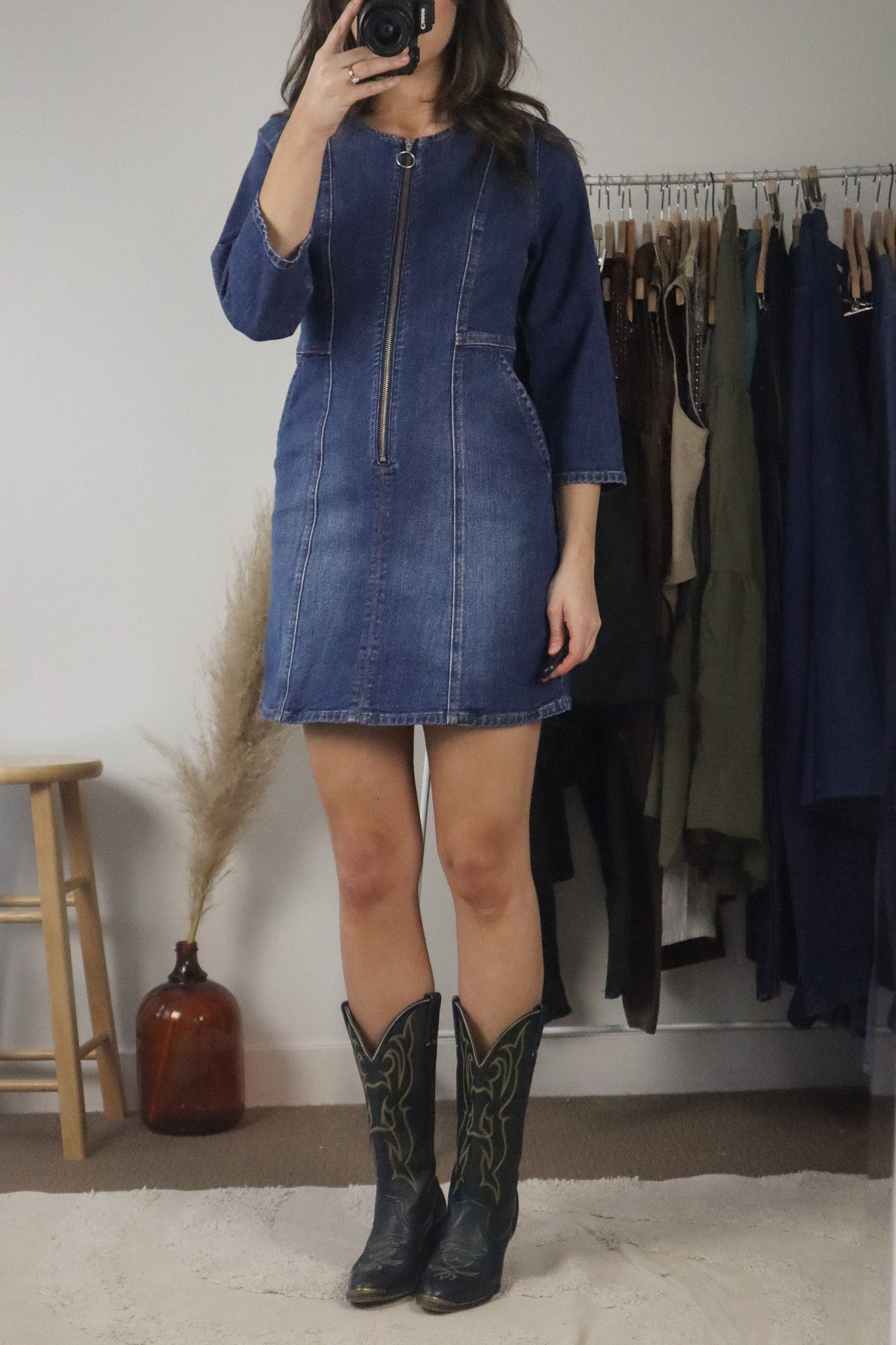 Denim Forum x Dress (XS/S)