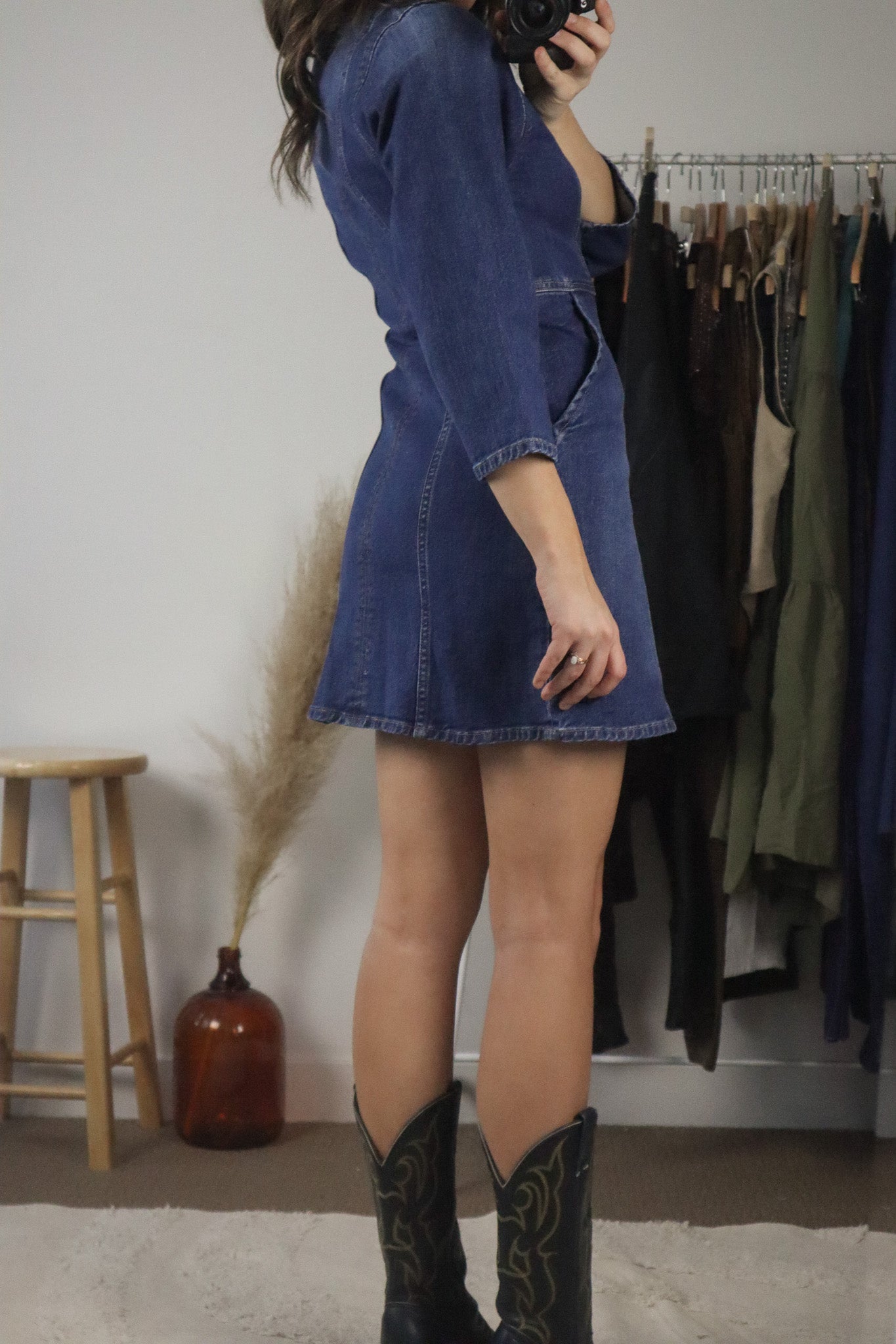 Denim Forum x Dress (XS/S)
