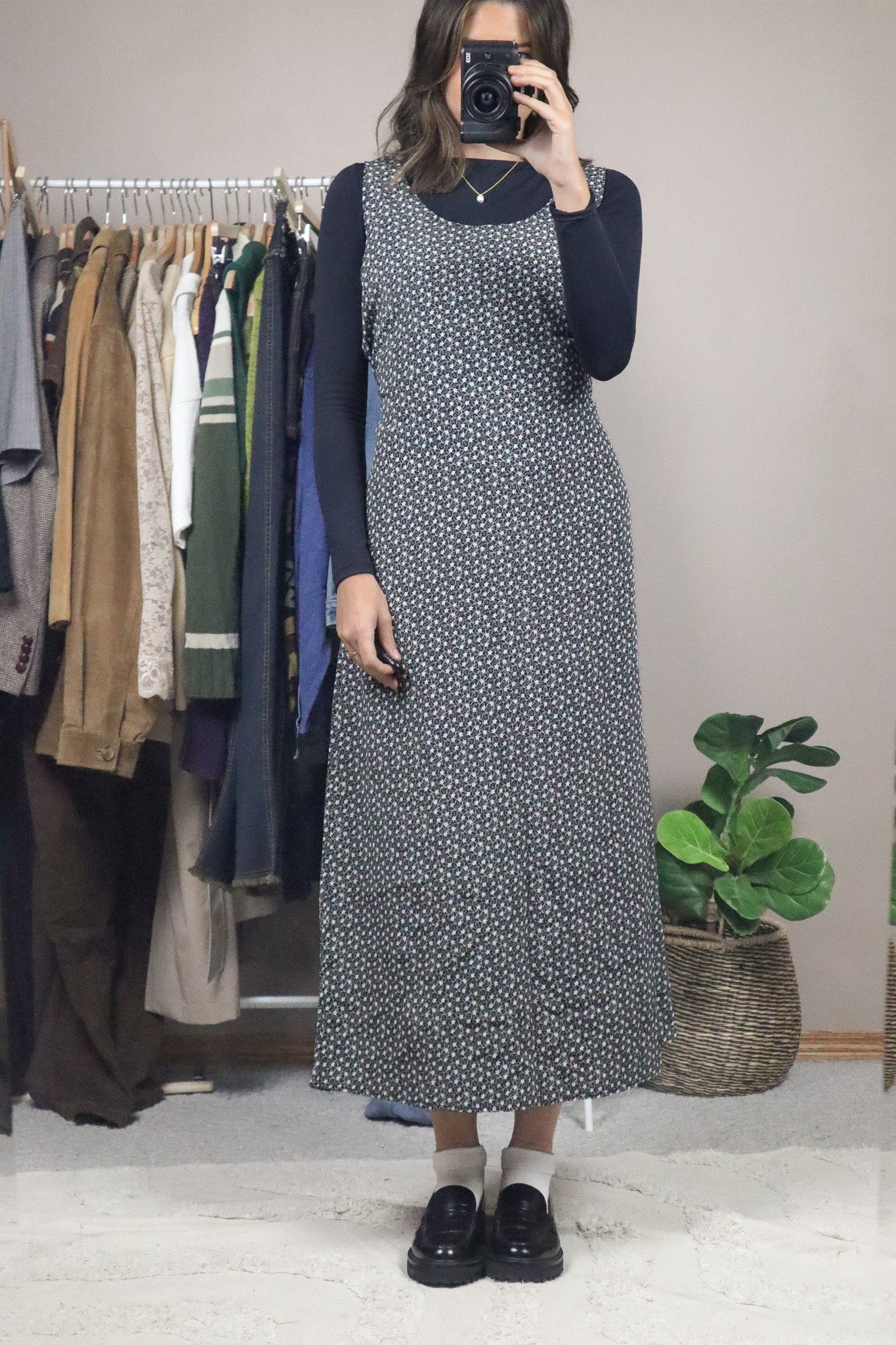 Made in USA x Vintage x Floral Dress (8/10)