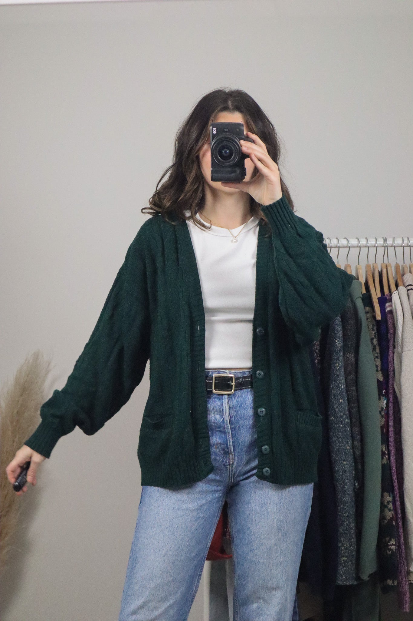 Made in Canada x Vintage x Knit Cardigan (S/M)