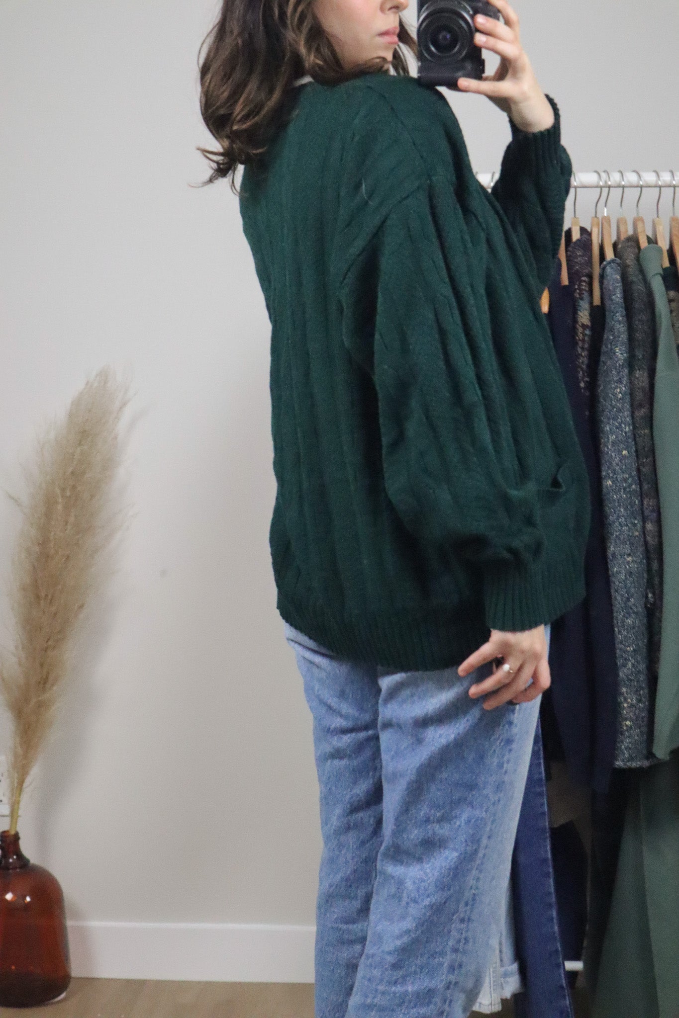 Made in Canada x Vintage x Knit Cardigan (S/M)