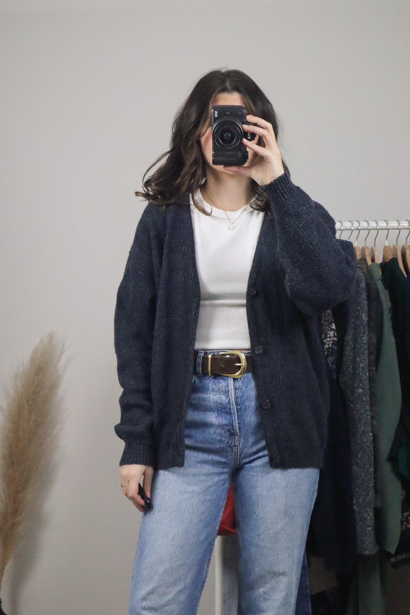 Made in Canada x Vintage x Knit Cardigan (M)