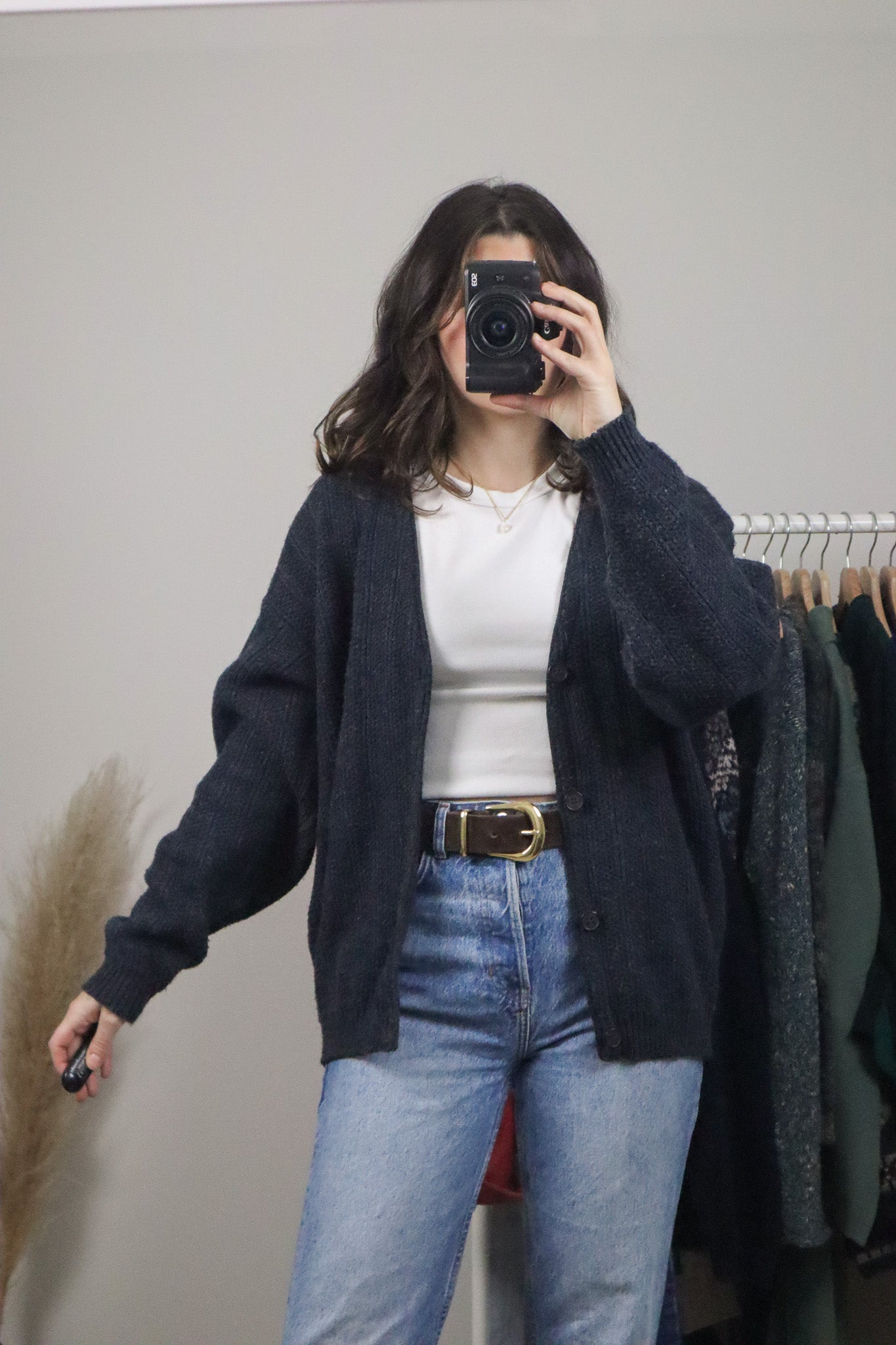 Made in Canada x Vintage x Knit Cardigan (M)