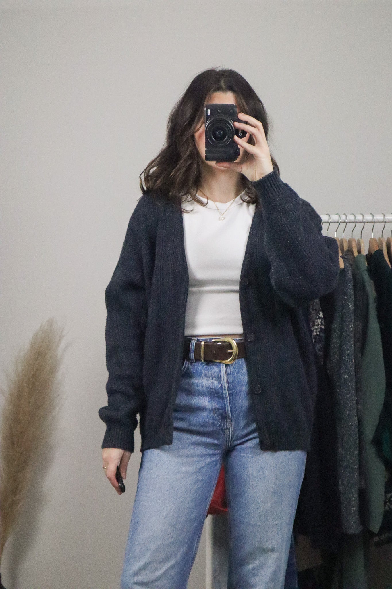 Made in Canada x Vintage x Knit Cardigan (M)