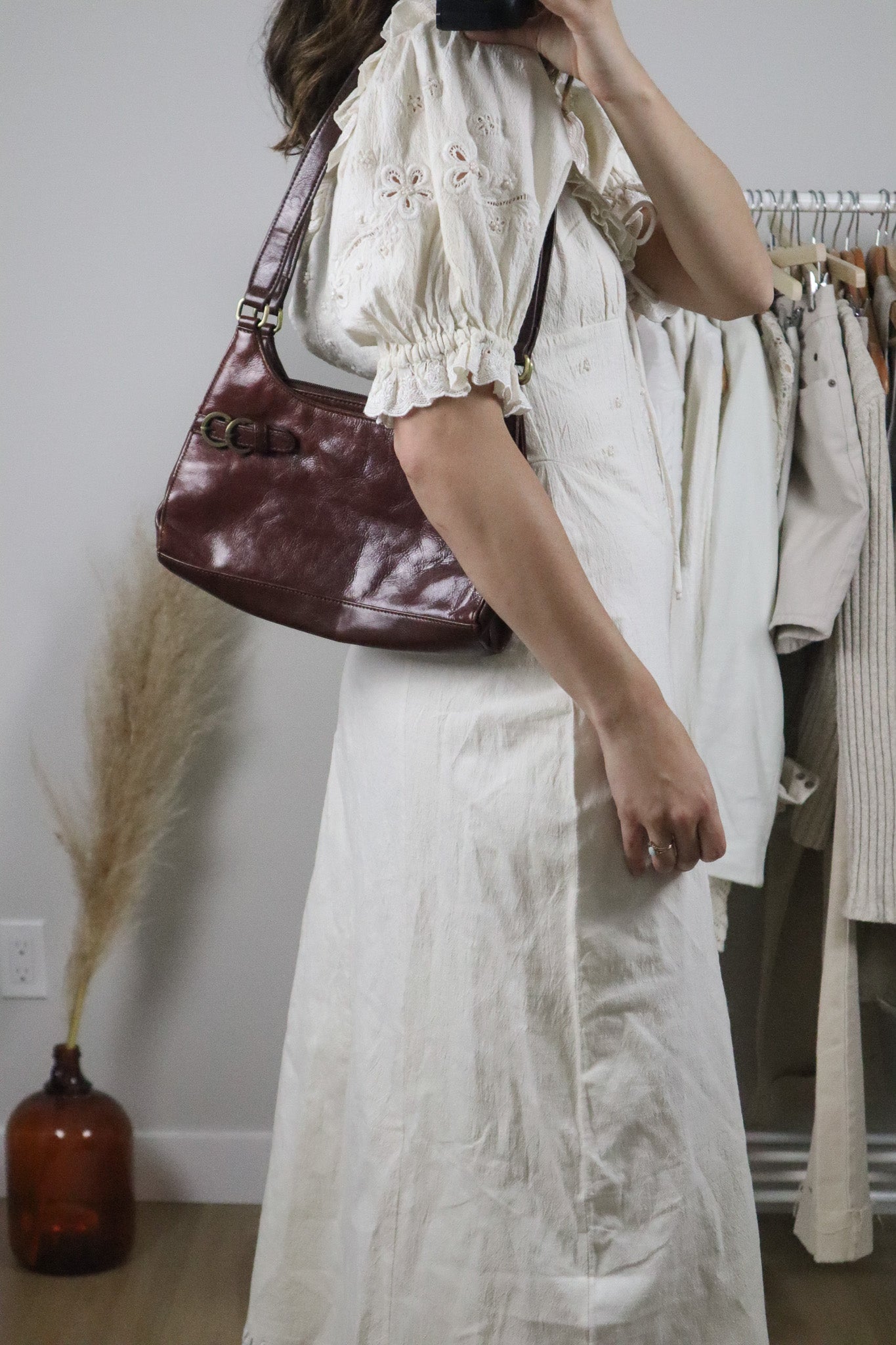 Vintage x Leather Shoulder Bag