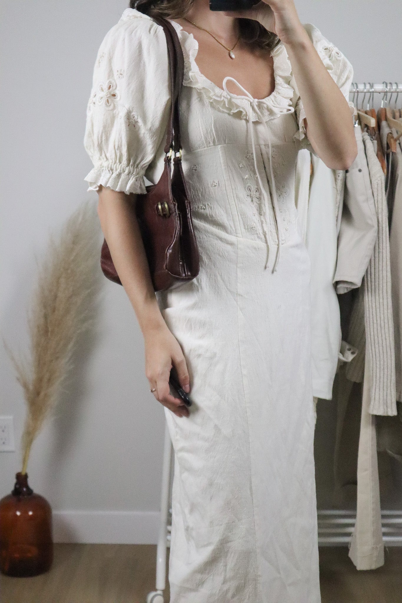 Vintage x Leather Shoulder Bag