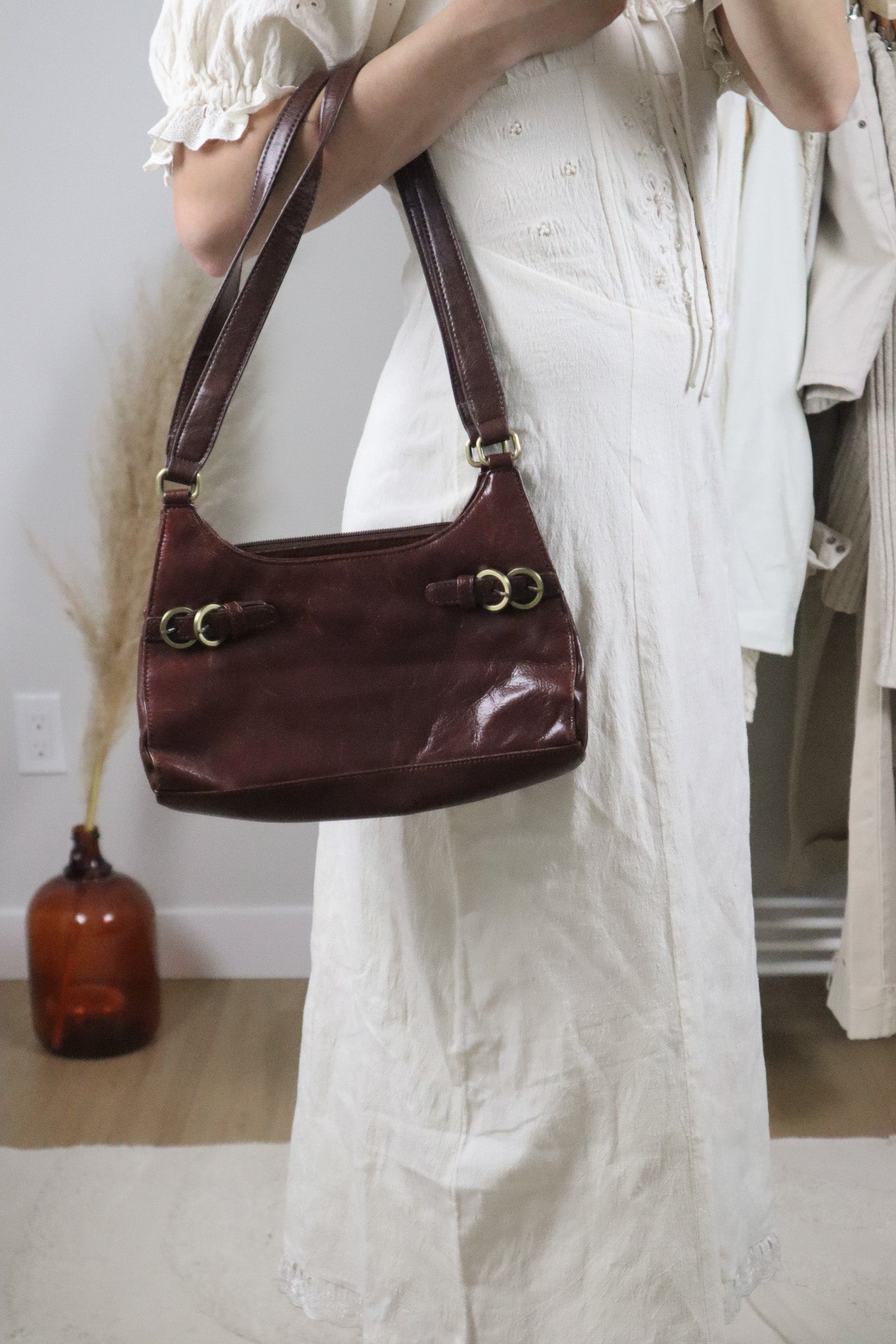 Vintage x Leather Shoulder Bag