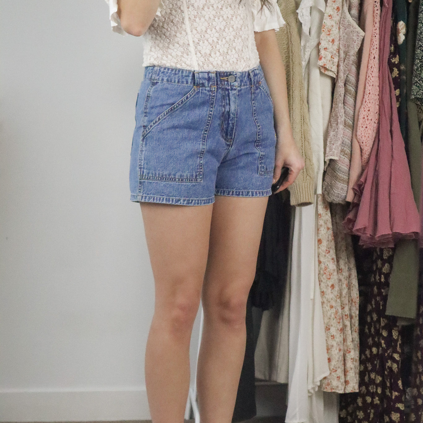 Vintage x Denim Shorts (4)