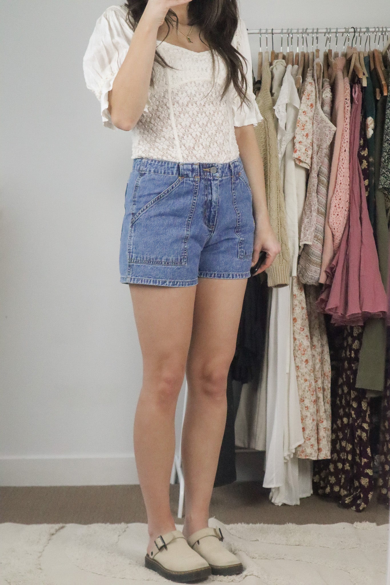 Vintage x Denim Shorts (4)