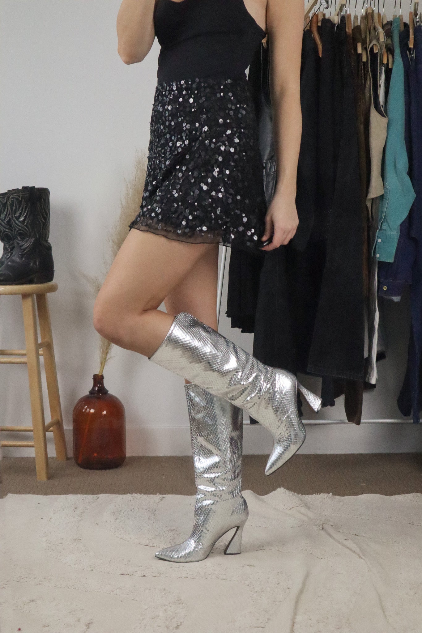 Leather x Silver Boots (7)