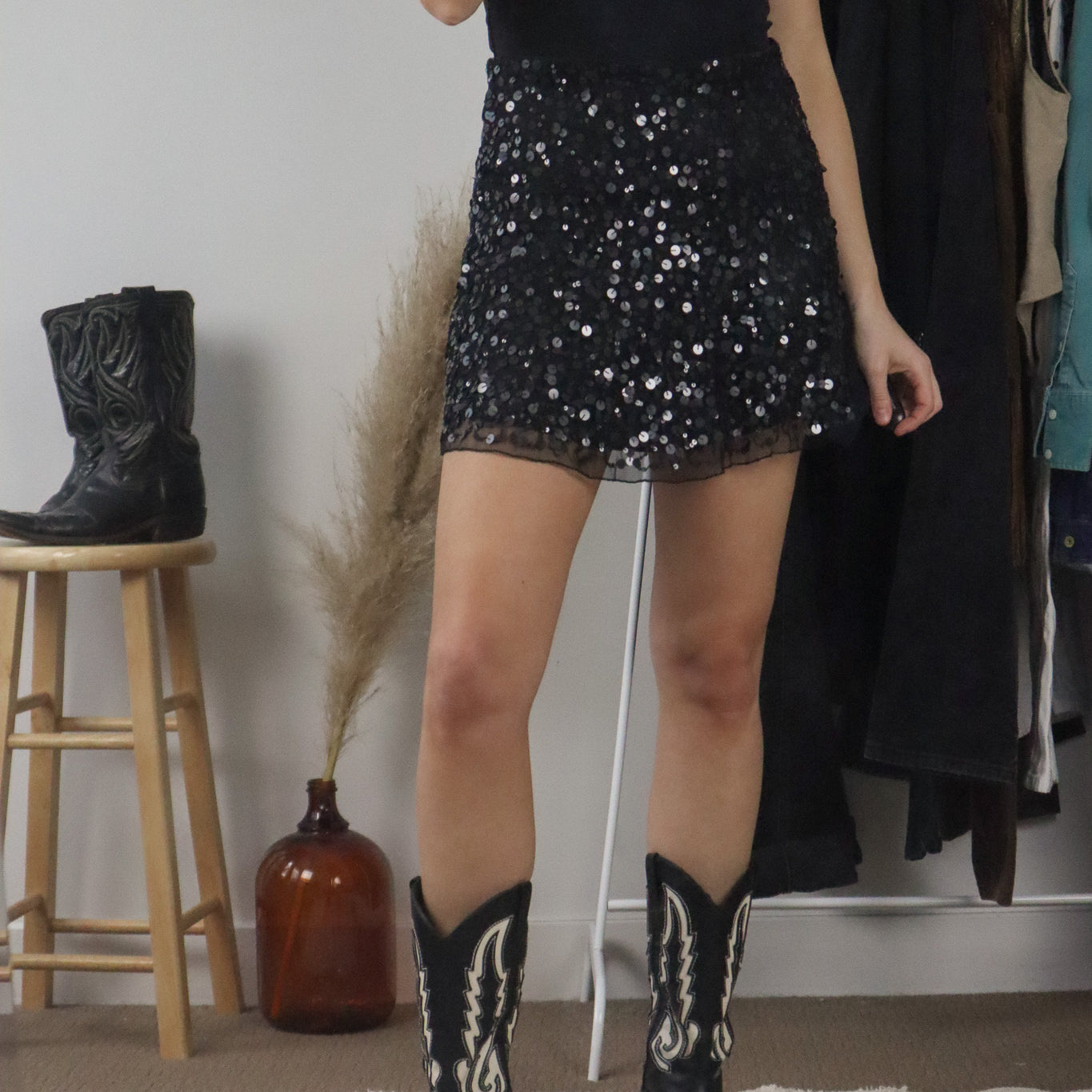 Vintage x Sequence Skirt (4)