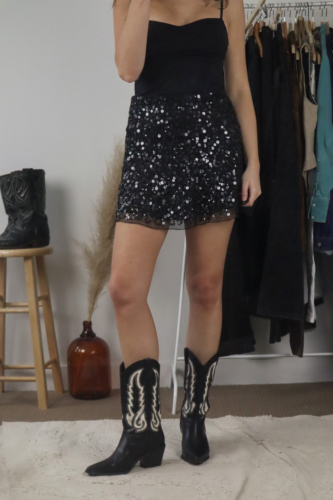 Vintage x Sequence Skirt (4)
