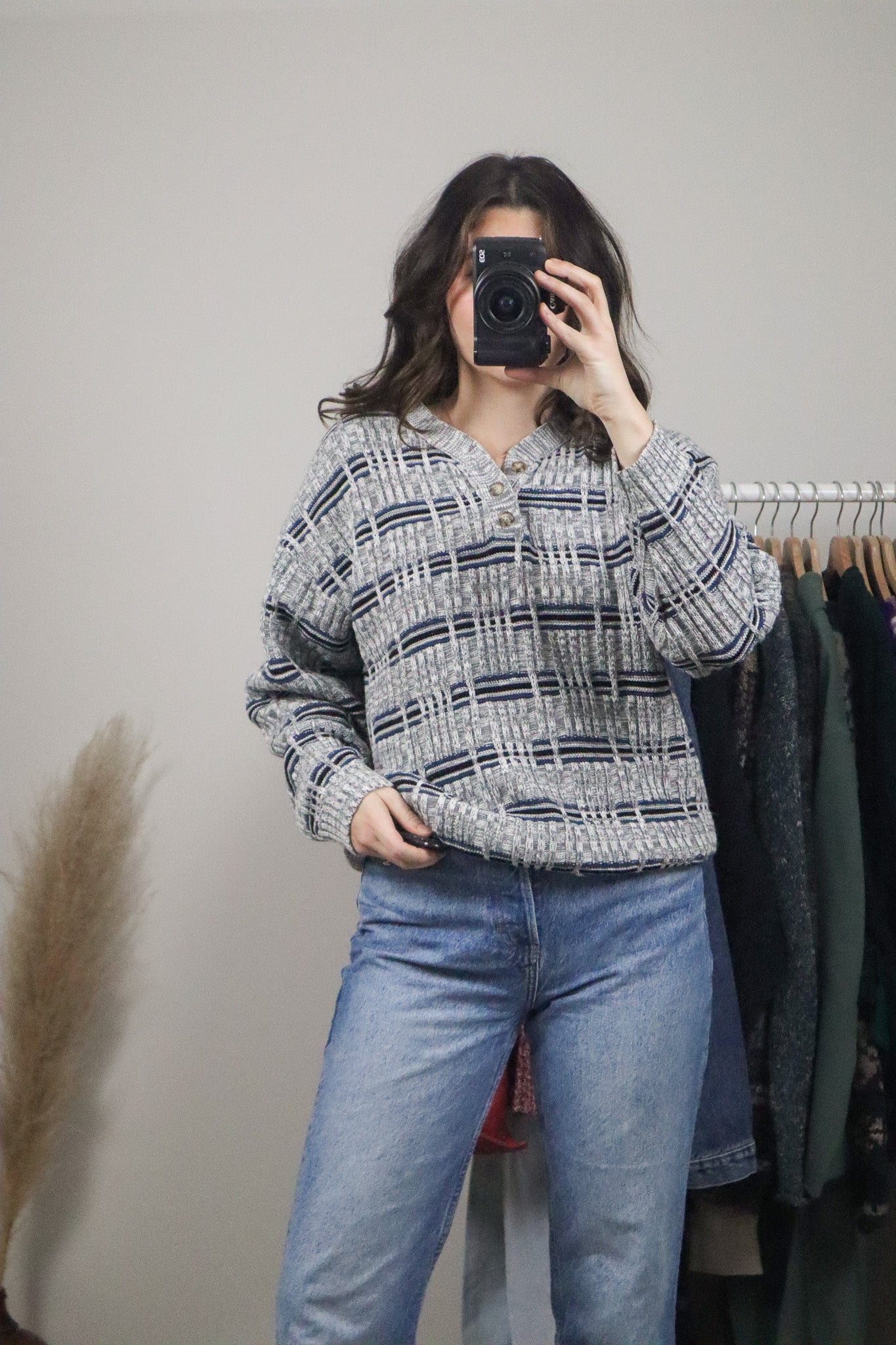Vintage x Textured Knit (M)