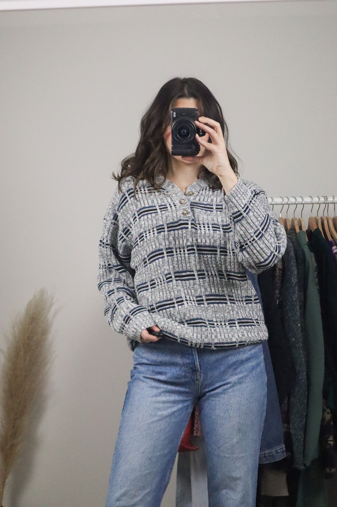 Vintage x Textured Knit (M)
