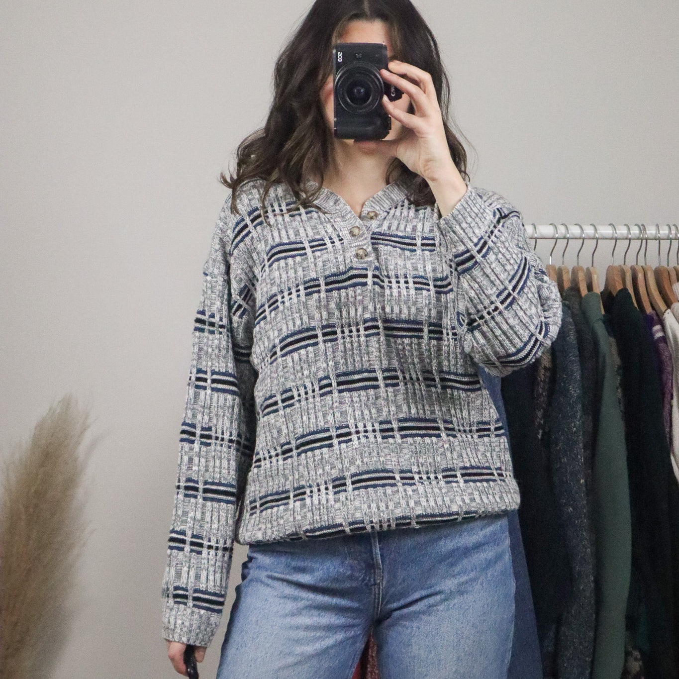 Vintage x Textured Knit (M)