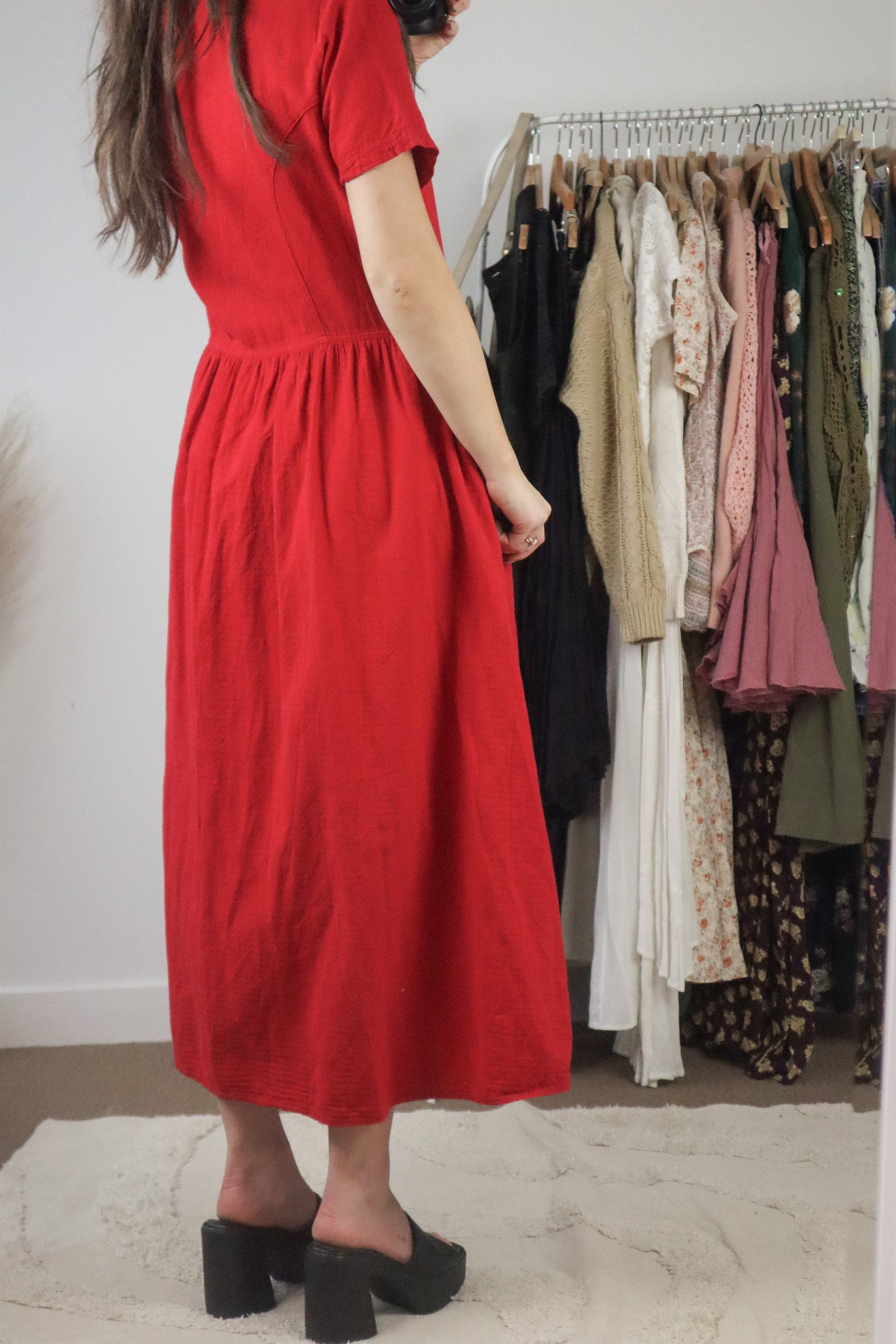 Made in Canada x Vintage x Button Down Dress (6/8)