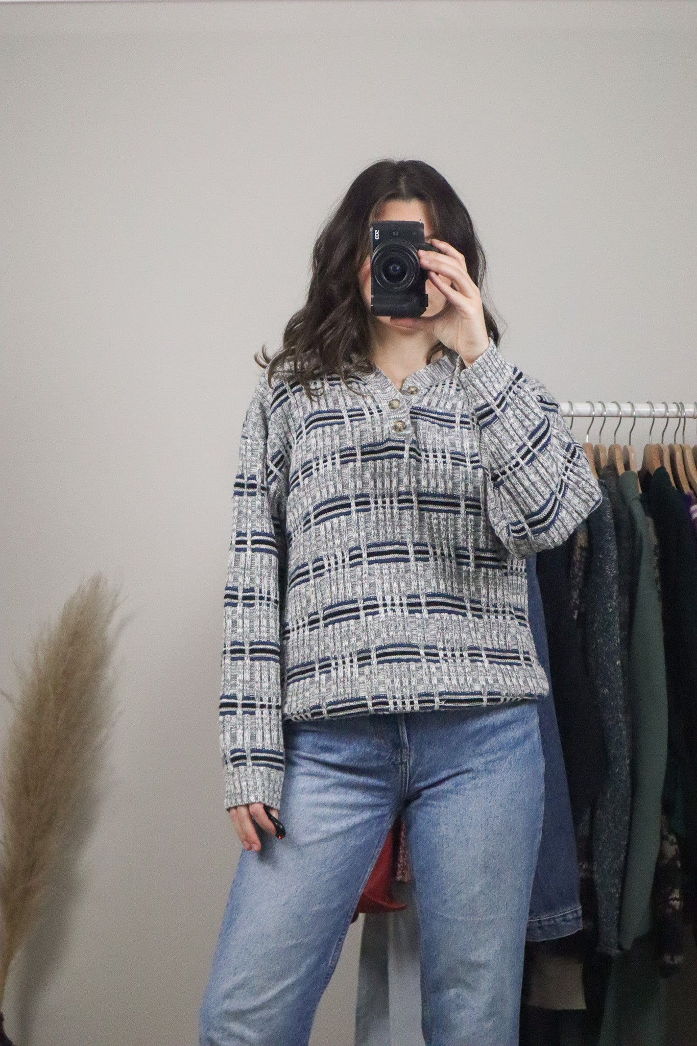 Vintage x Textured Knit (M)