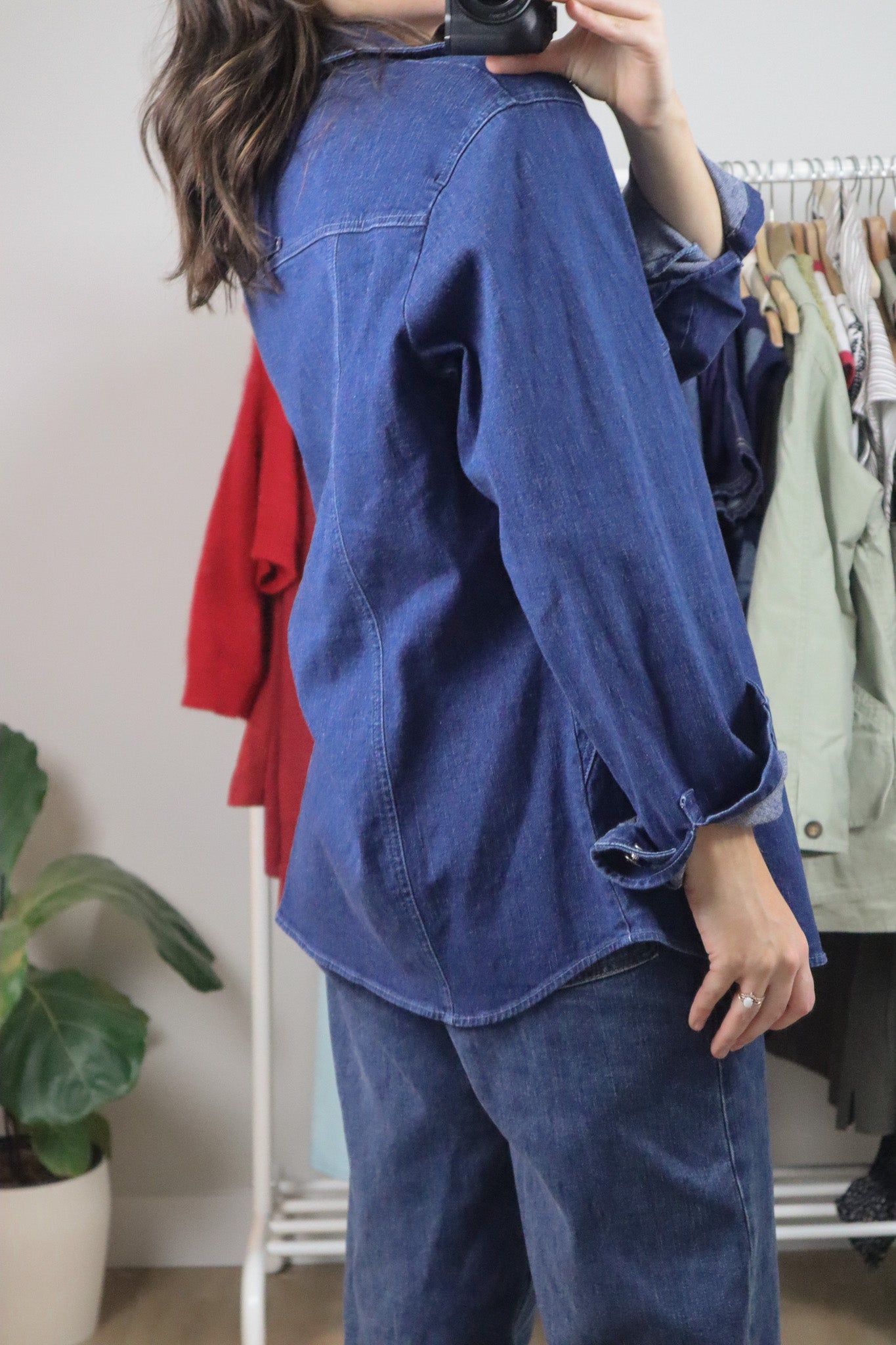 Made in Canada x Vintage x Denim Overshirt (S/M)