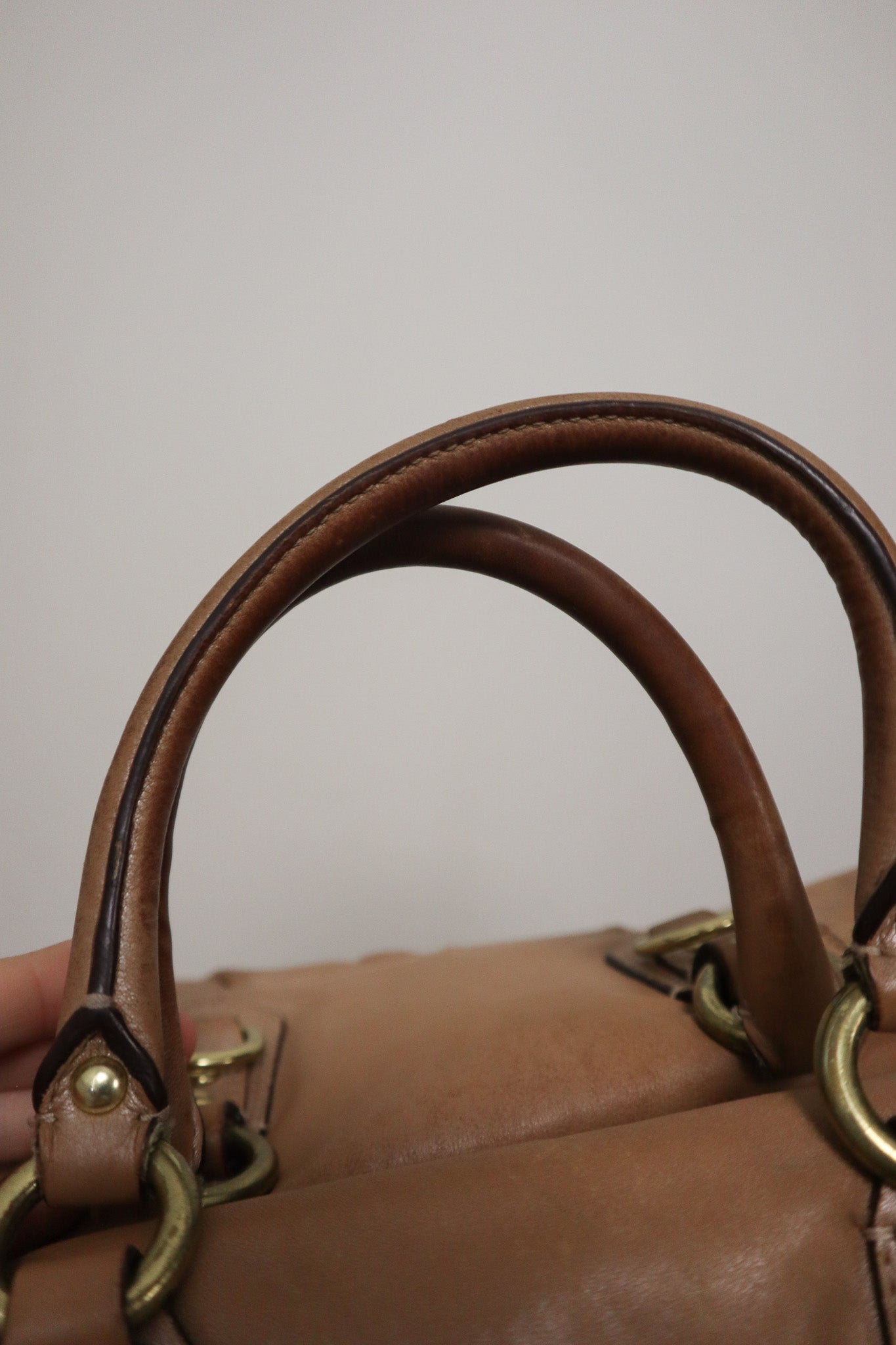 Vintage x Leather Coach Bag