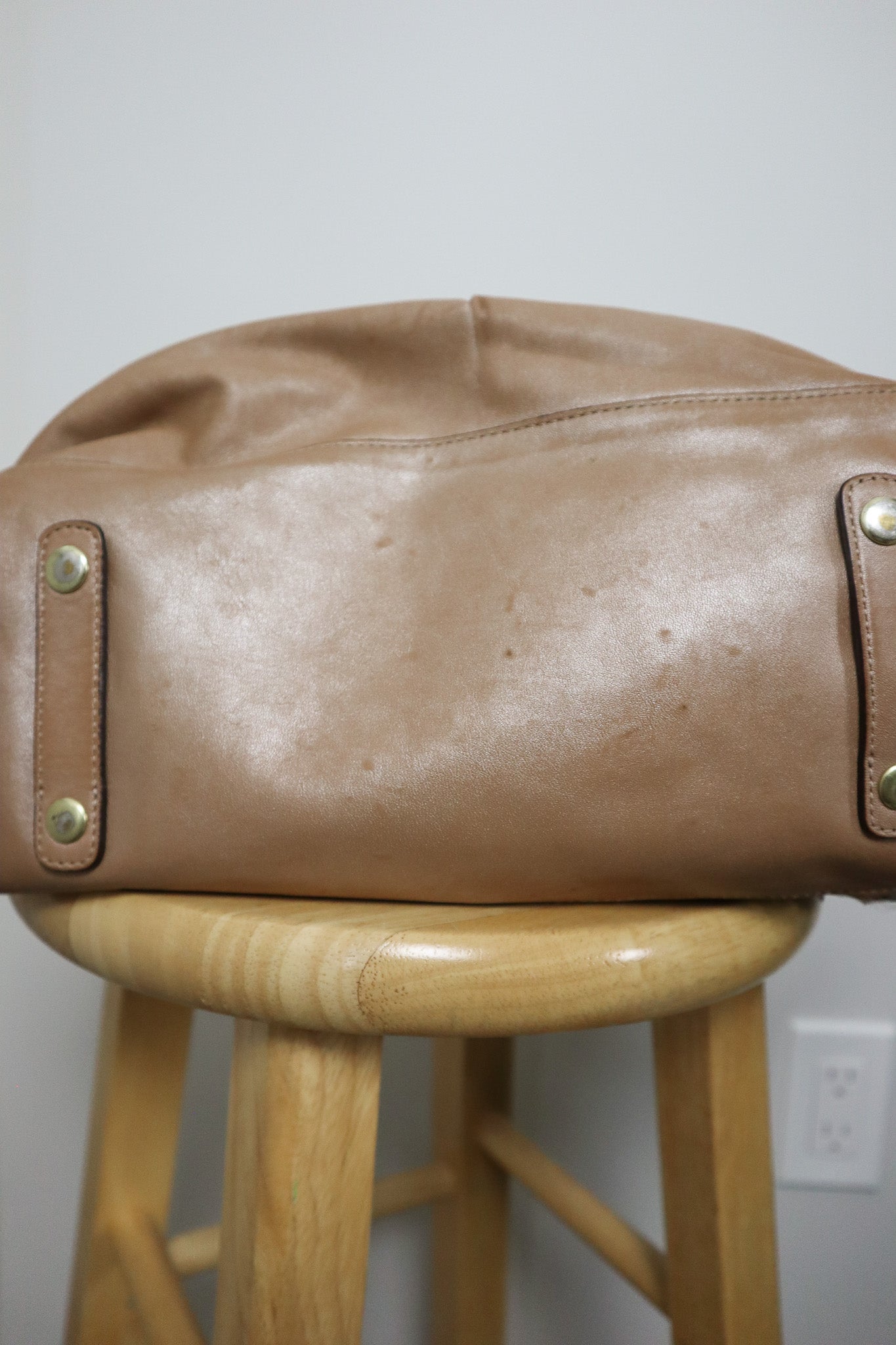 Vintage x Leather Coach Bag