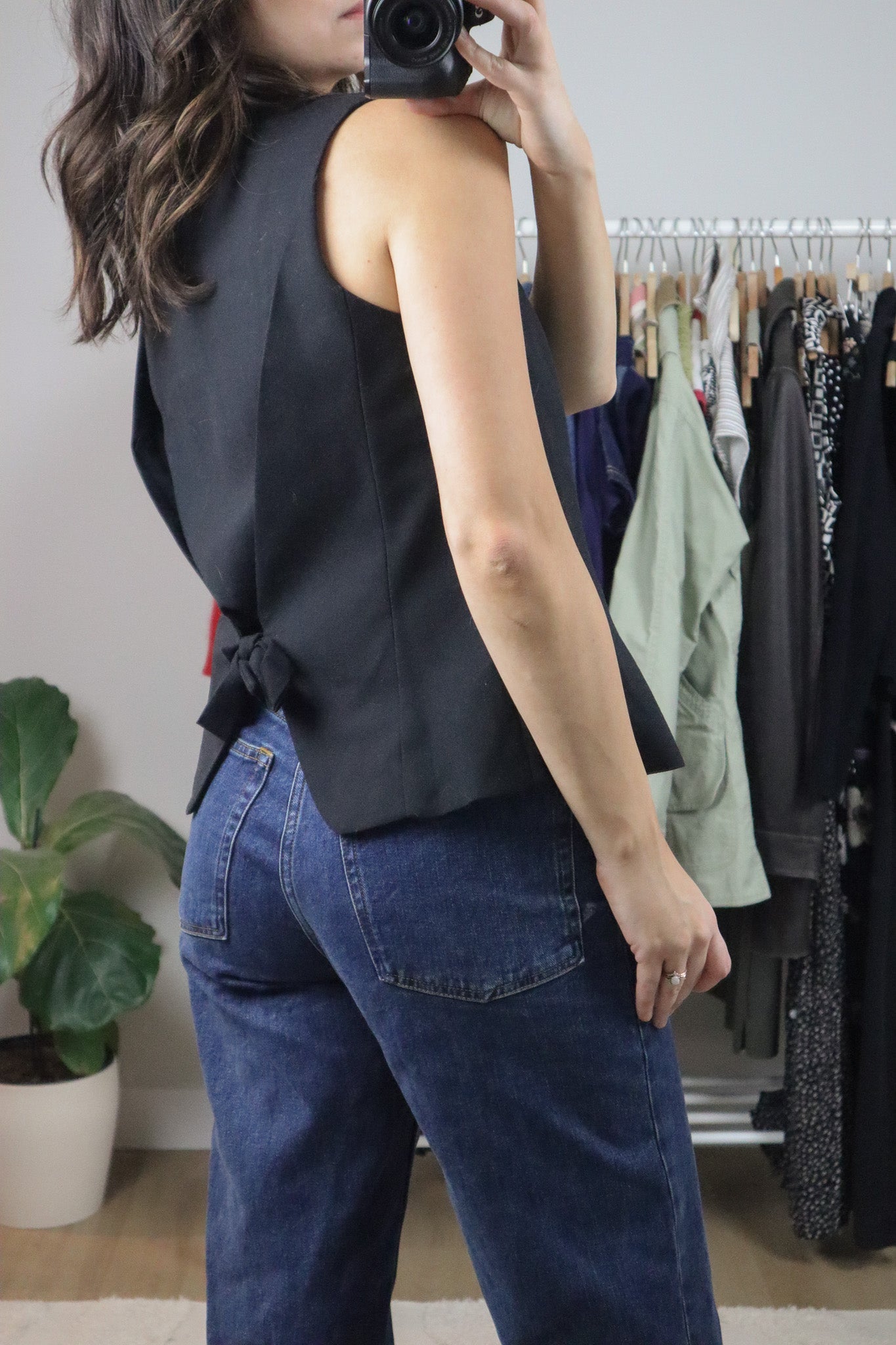 Made in Canada x Vintage x Wool Blend Cropped Vest (6)
