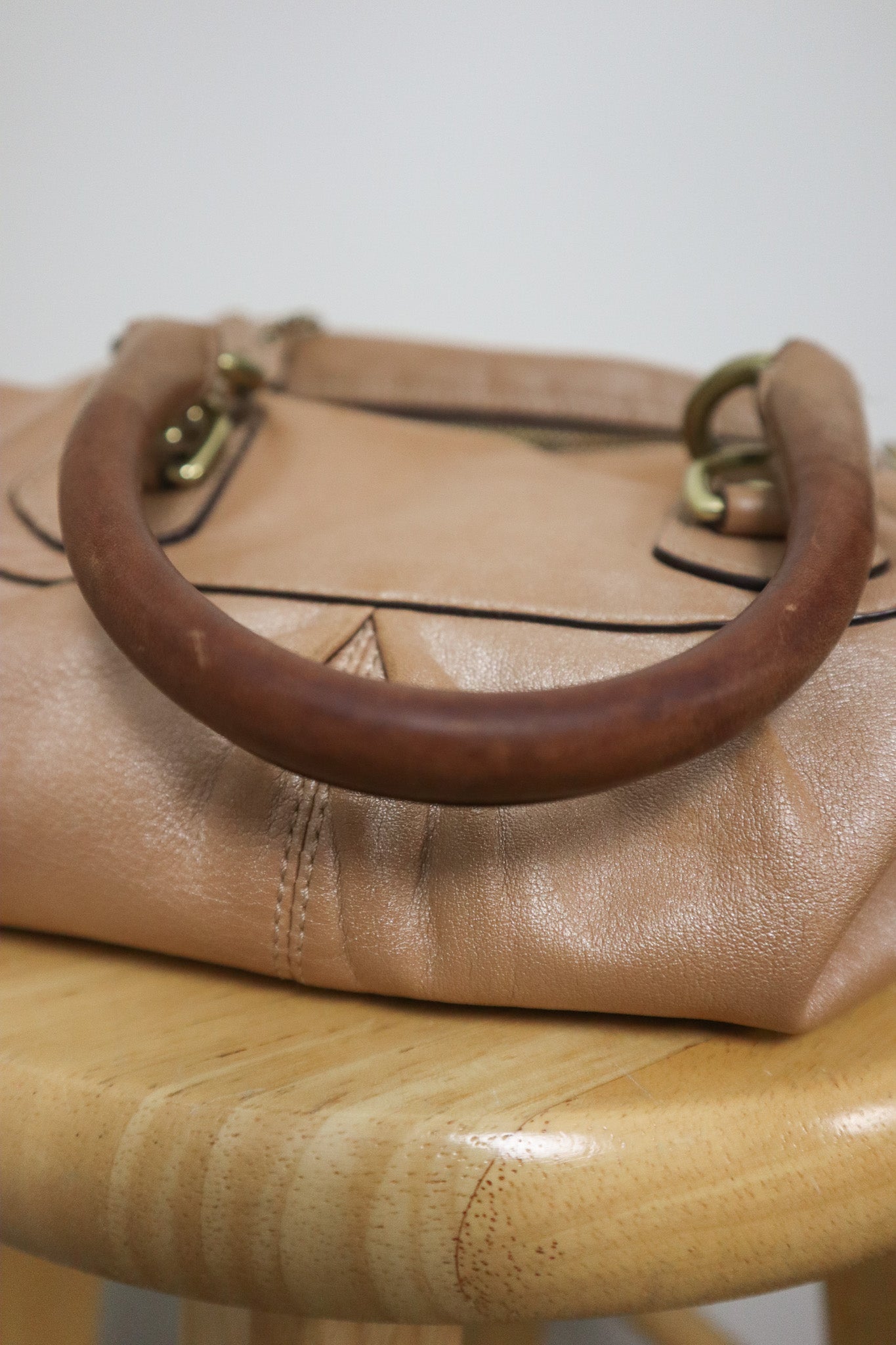 Vintage x Leather Coach Bag