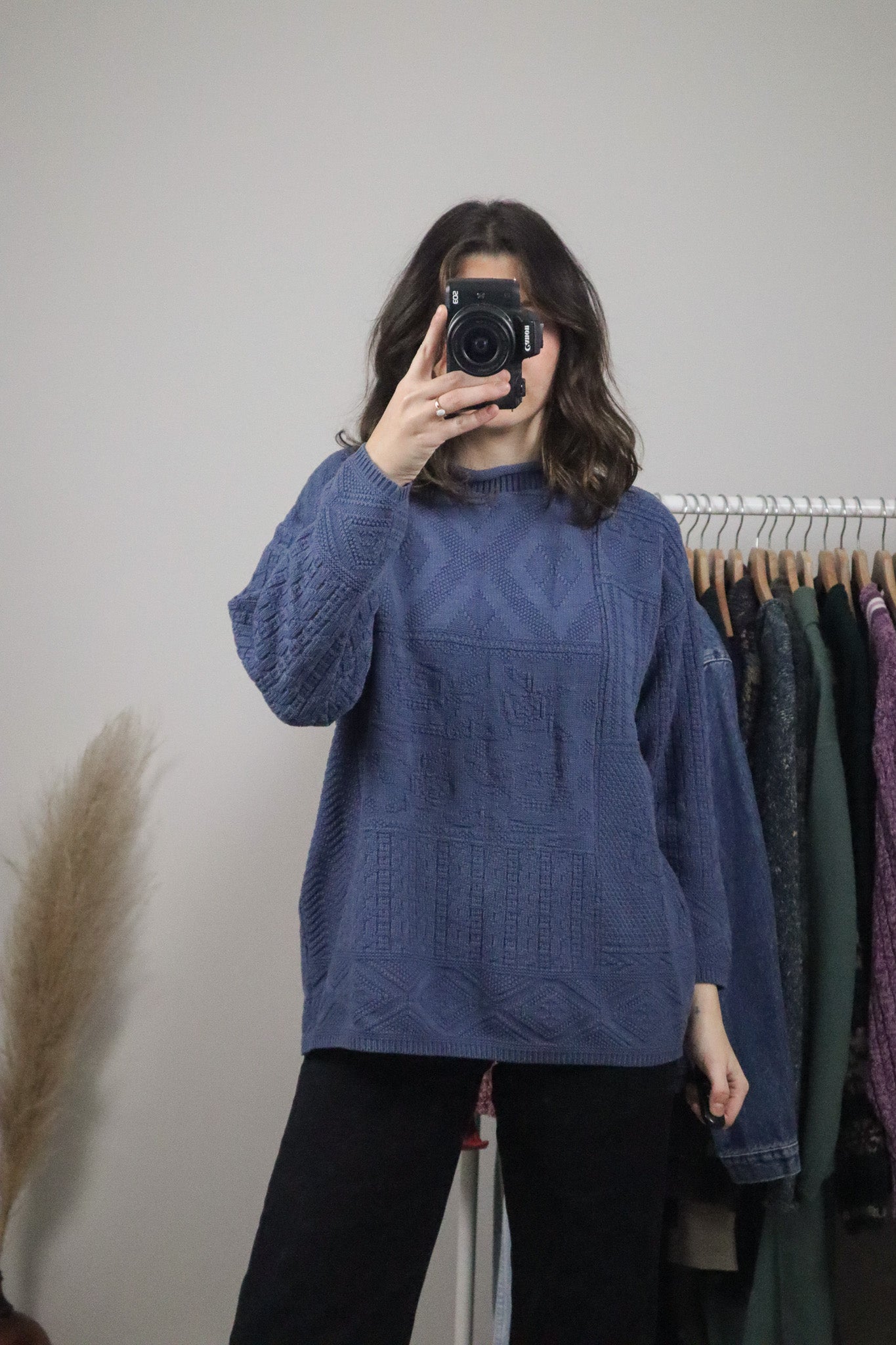 Made in Canada x Vintage x Textured Knit (M/L)