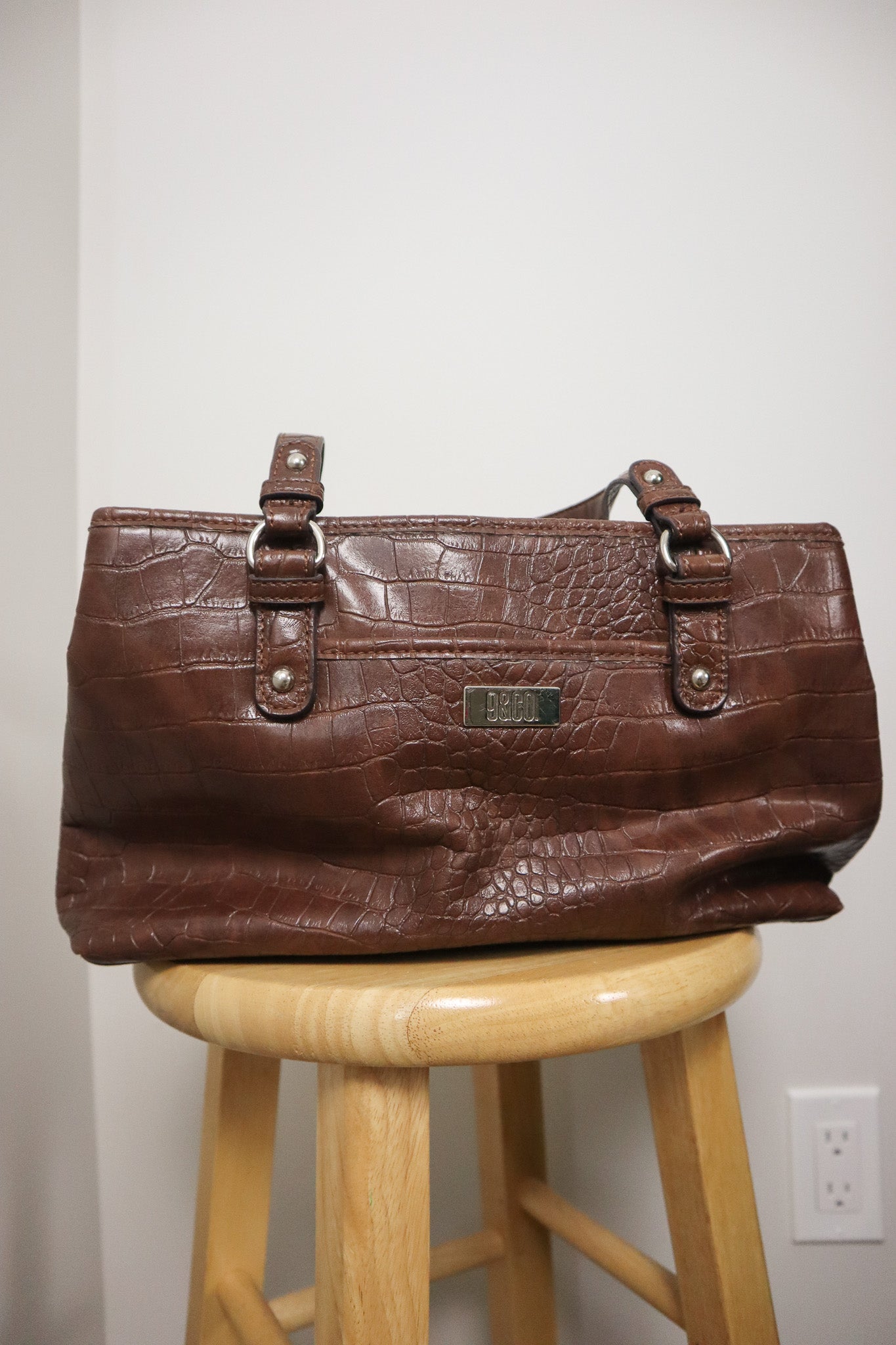 Vintage x Faux Leather Purse