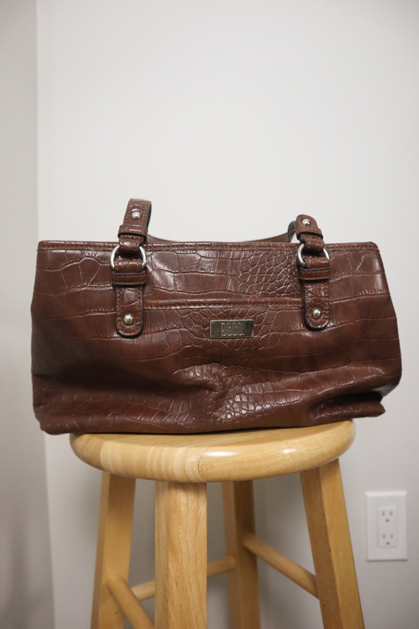 Vintage x Faux Leather Purse