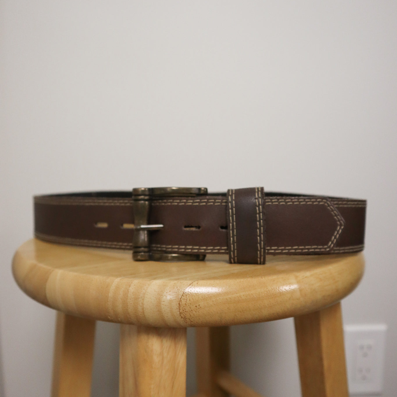 Vintage x Leather Belt (S/M)