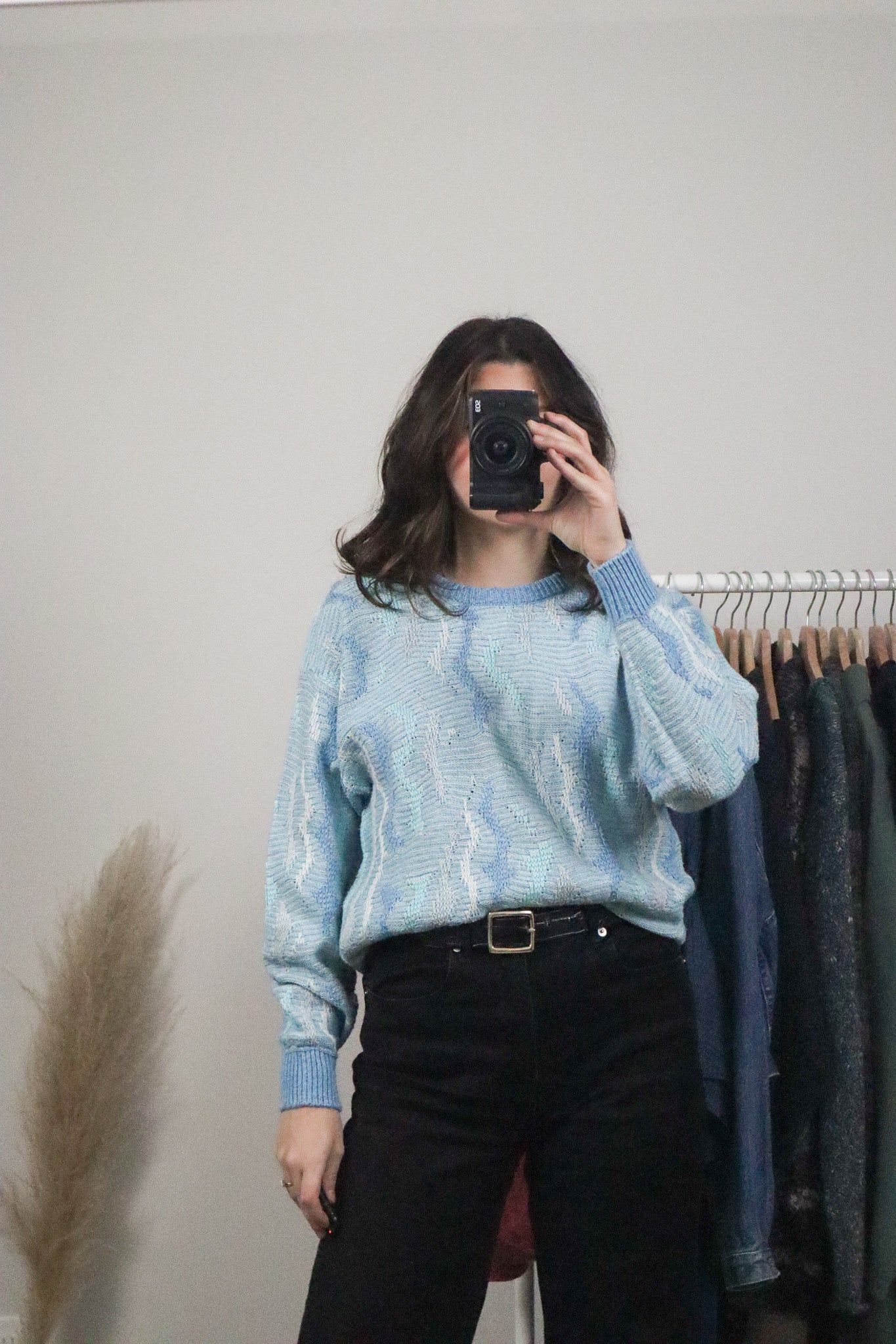 Made in Italy x Vintage x Textured Patterned Knit (XS/S)