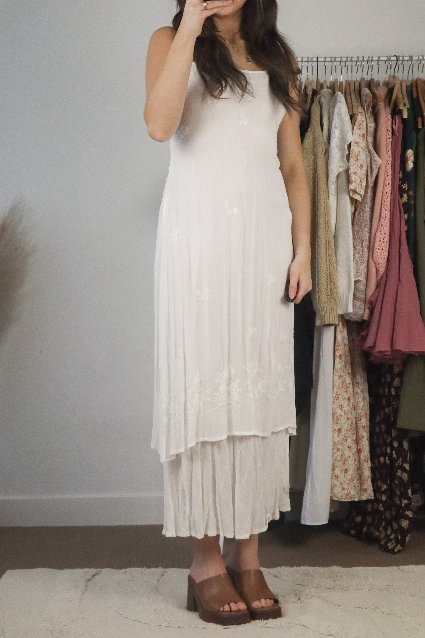 Vintage x Embroidered Maxi Dress (6)