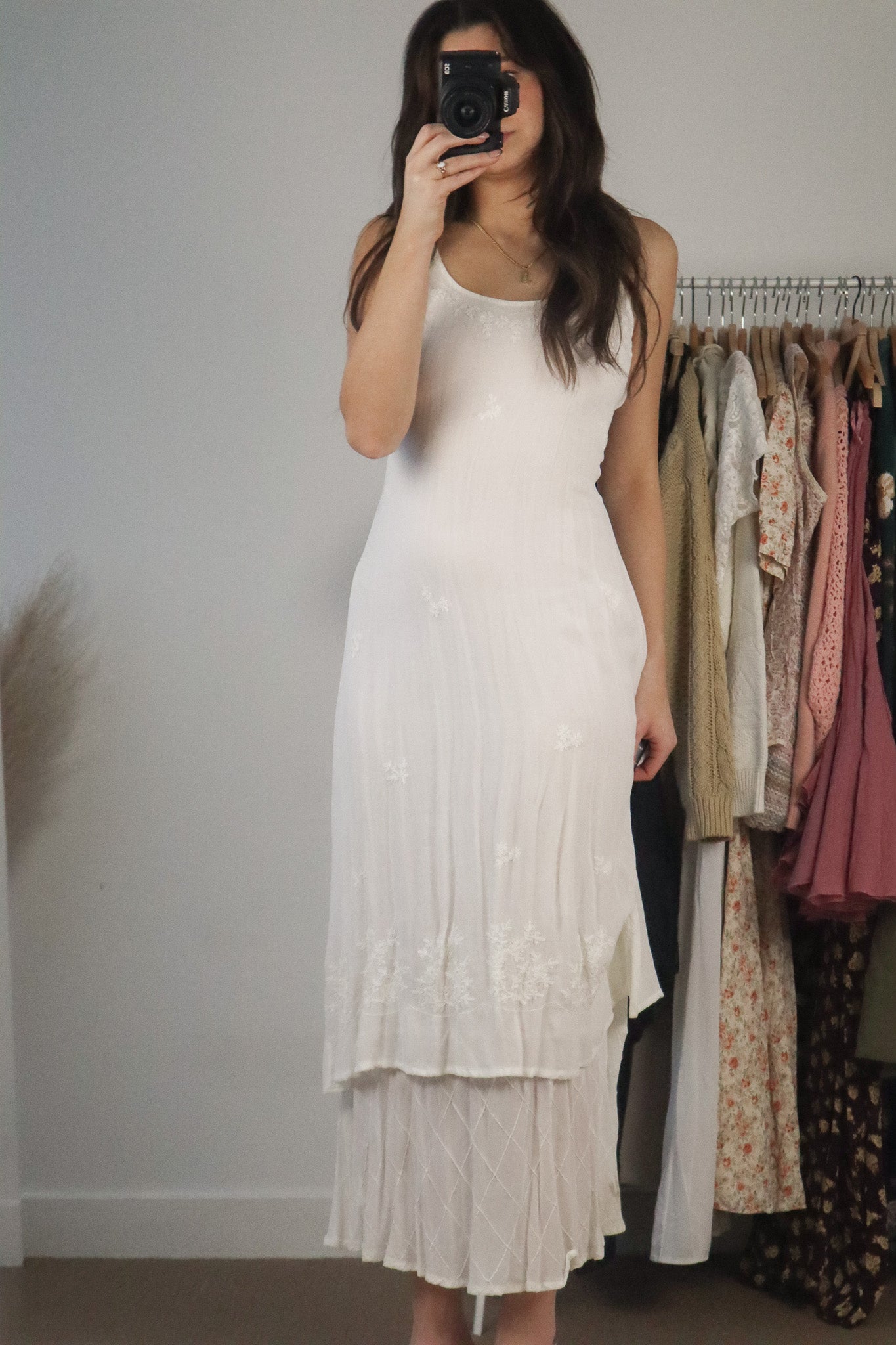 Vintage x Embroidered Maxi Dress (6)