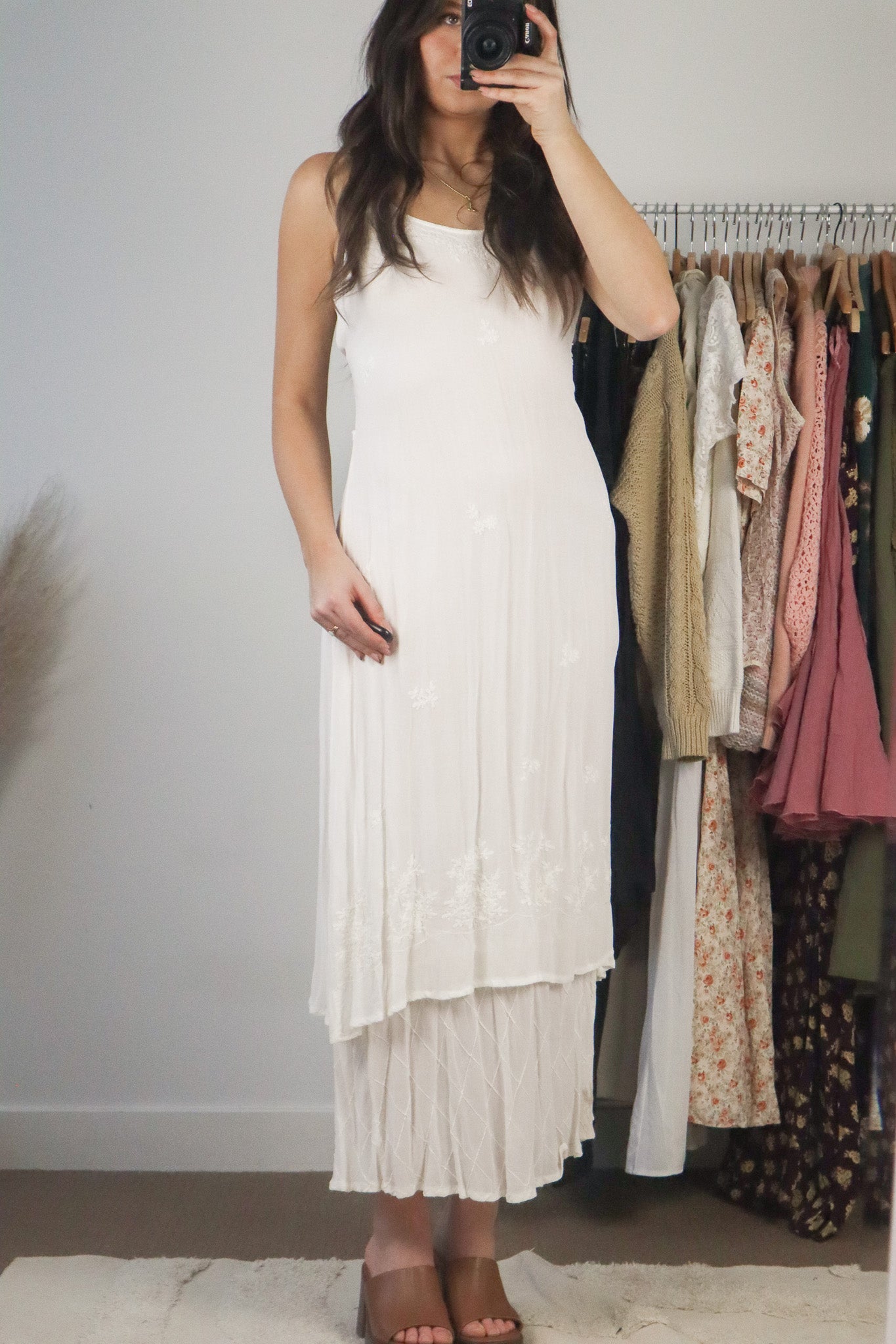 Vintage x Embroidered Maxi Dress (6)