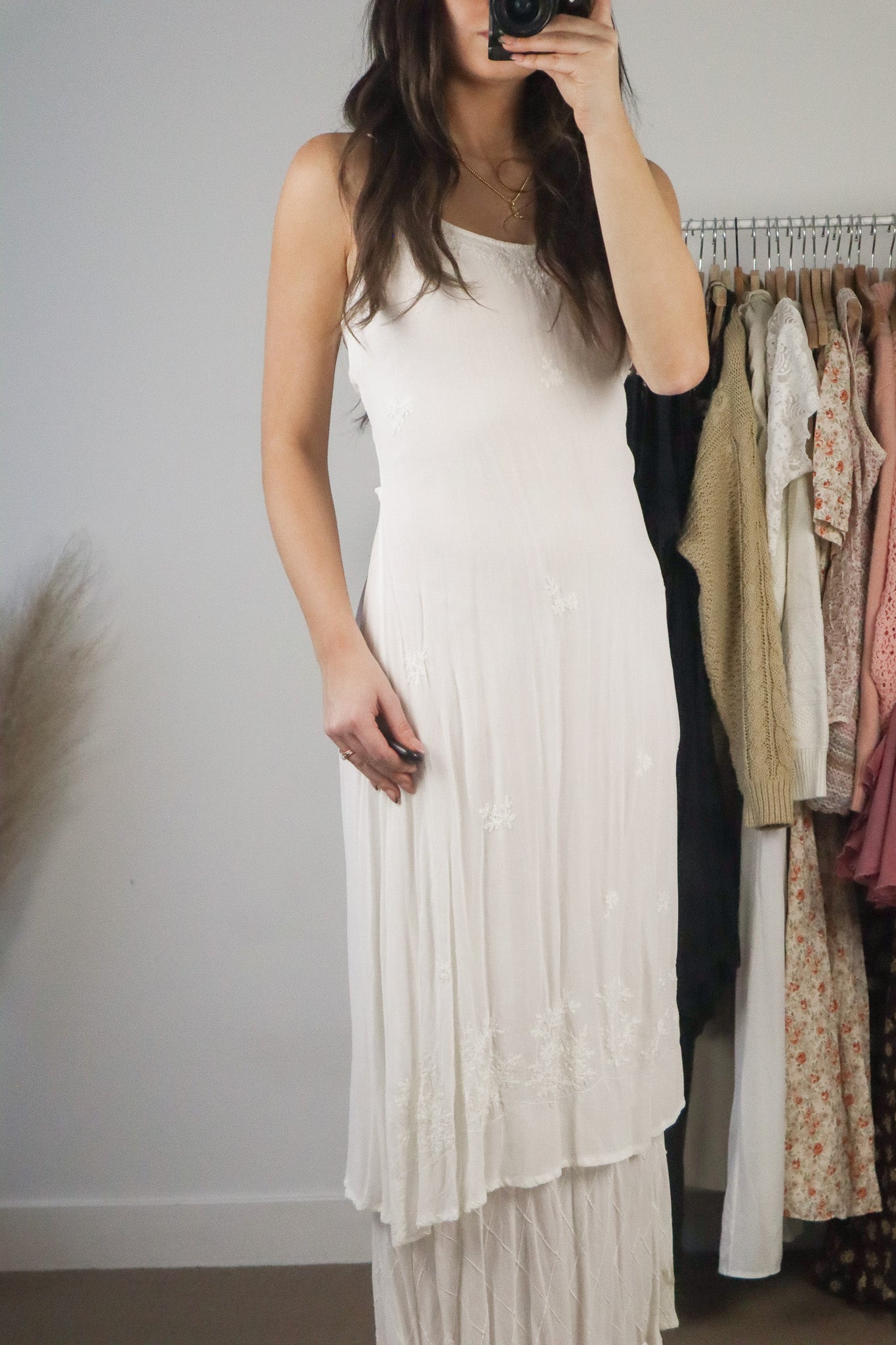 Vintage x Embroidered Maxi Dress (6)