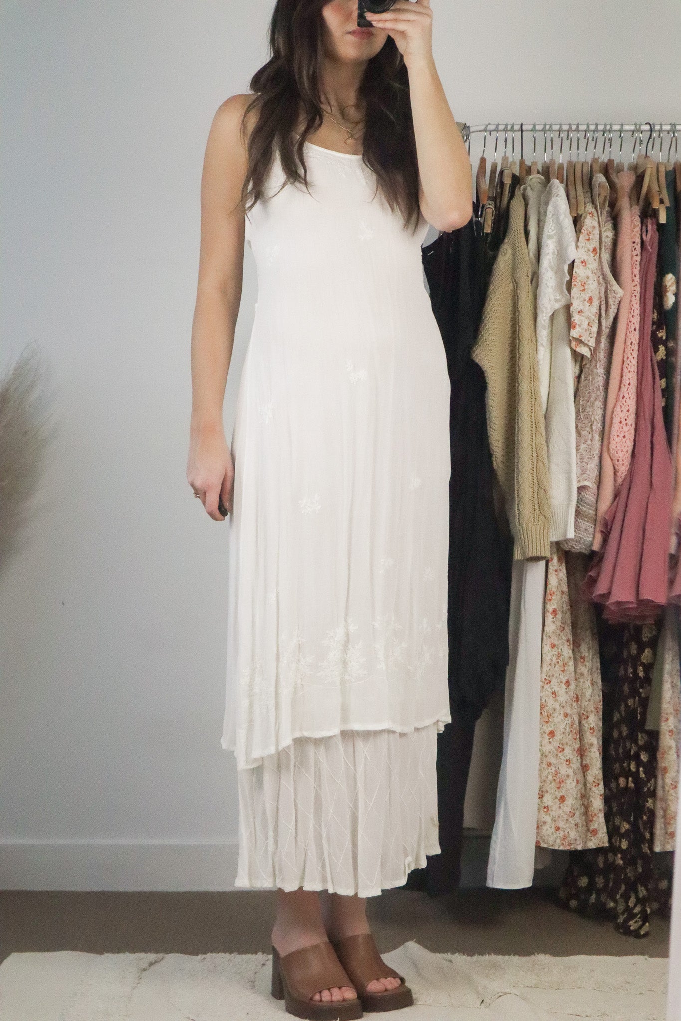 Vintage x Embroidered Maxi Dress (6)