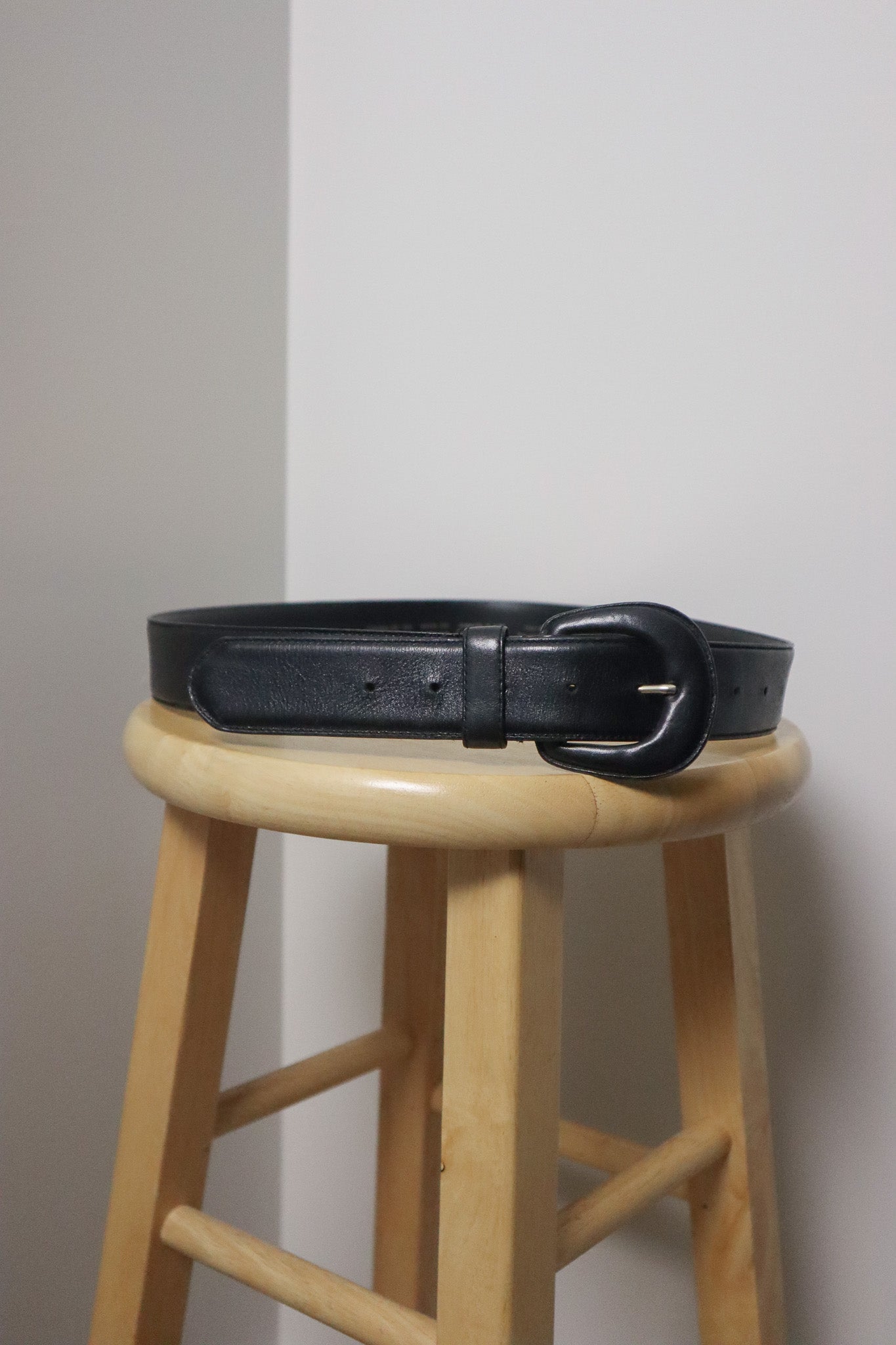 Vintage x Leather Belt (XL/XXL)
