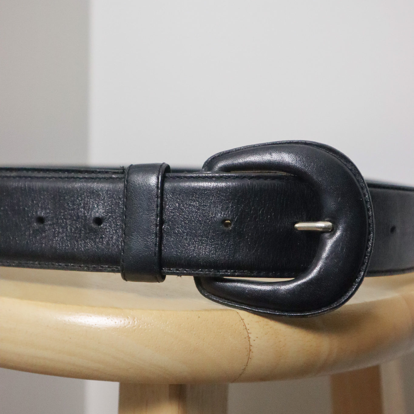 Vintage x Leather Belt (XL/XXL)